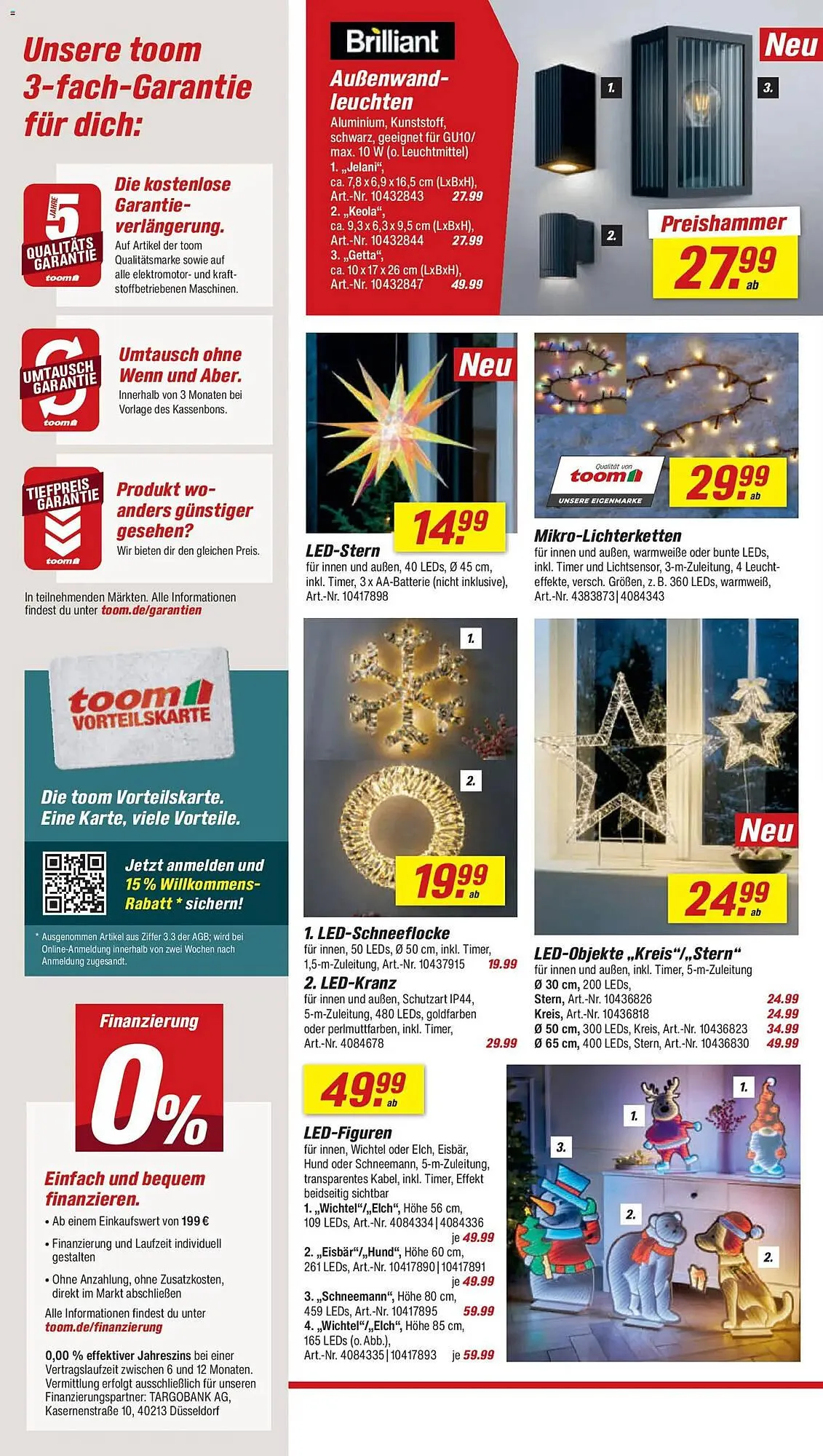 Toom Baumarkt Prospekt von 1. November bis 7. November 2025 - Prospekt seite 2