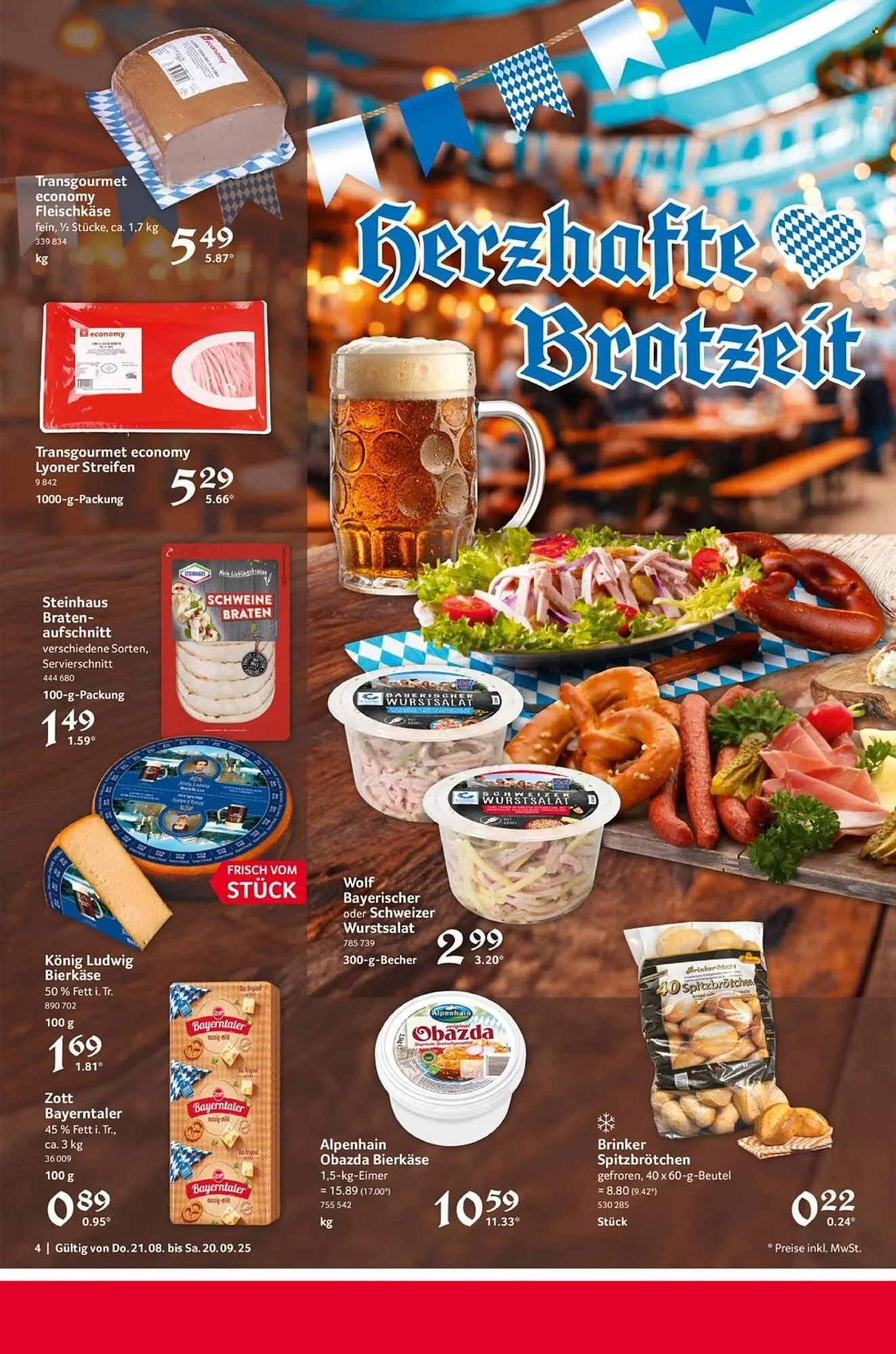 Selgros Prospekt von 21. August bis 20. September 2025 - Prospekt seite 4