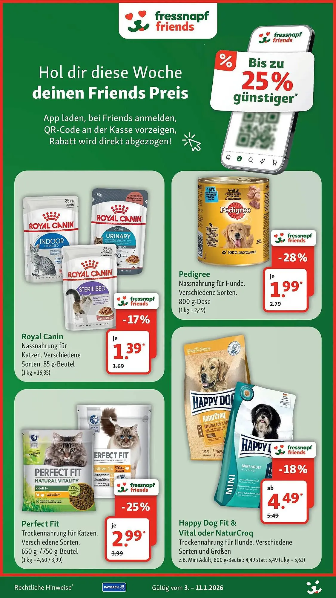 Fressnapf Prospekt von 2. Januar bis 11. Januar 2026 - Prospekt seite 2