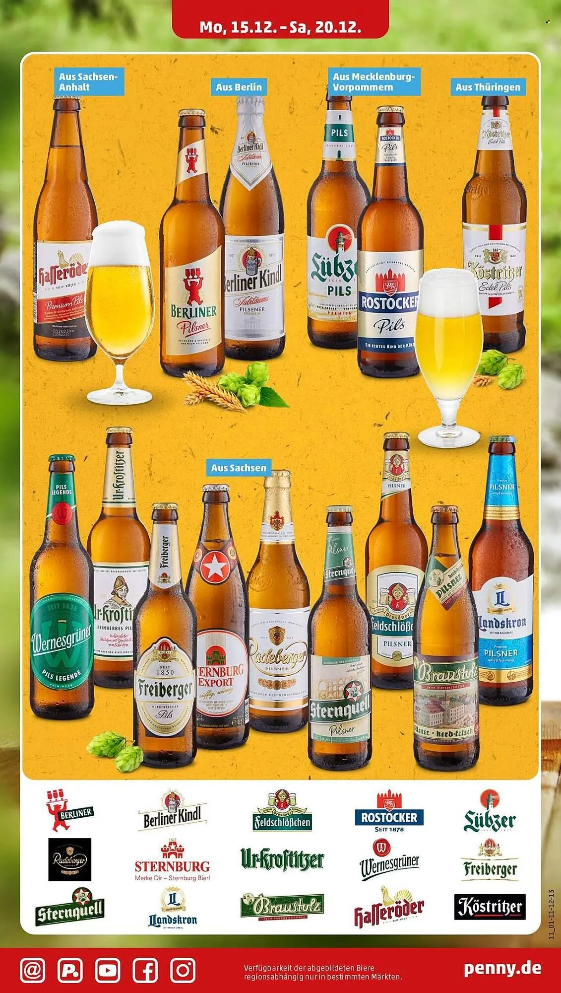 PENNY Prospekt von 15. Dezember bis 20. Dezember 2025 - Prospekt seite 15