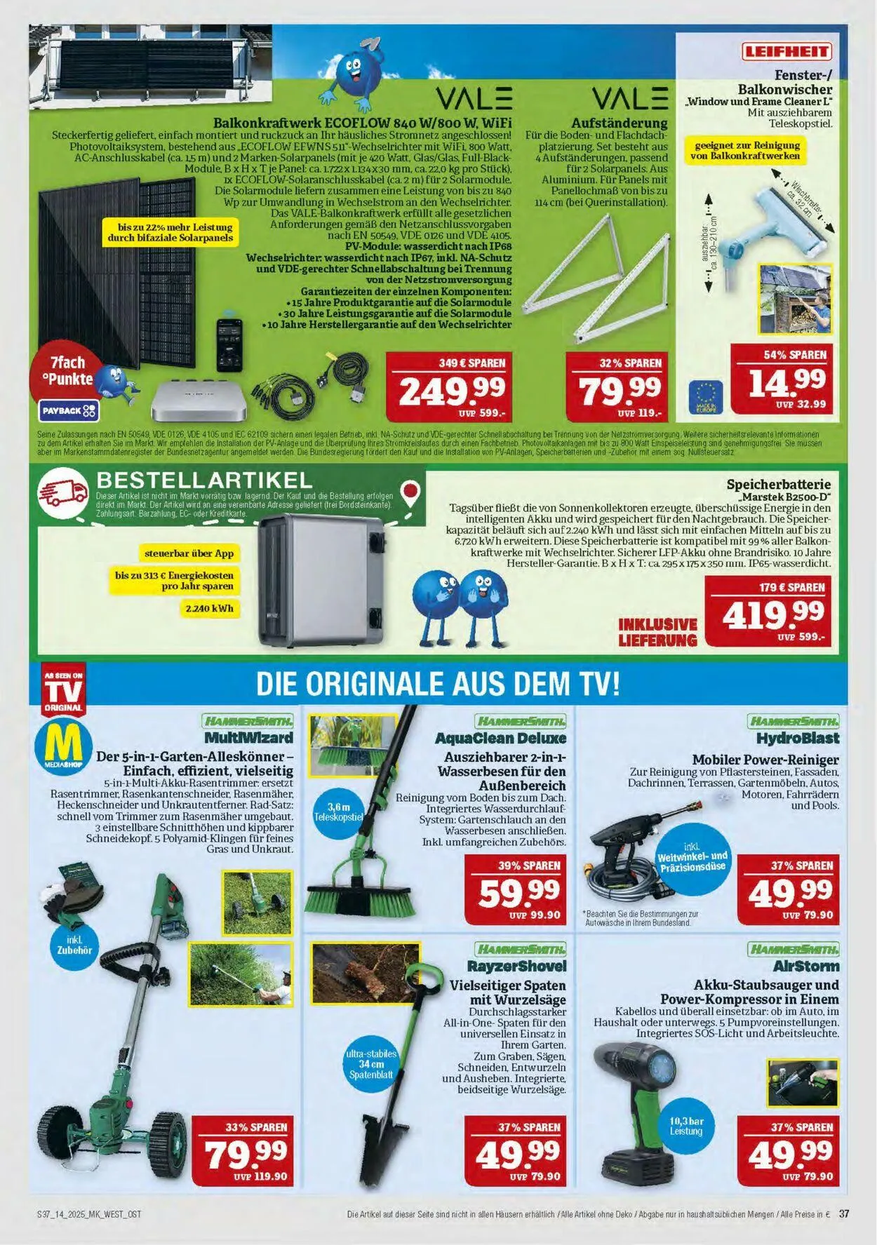 Marktkauf - Nürnberg-Thon Aktueller Prospekt von 31. März bis 5. April 2025 - Prospekt seite 37