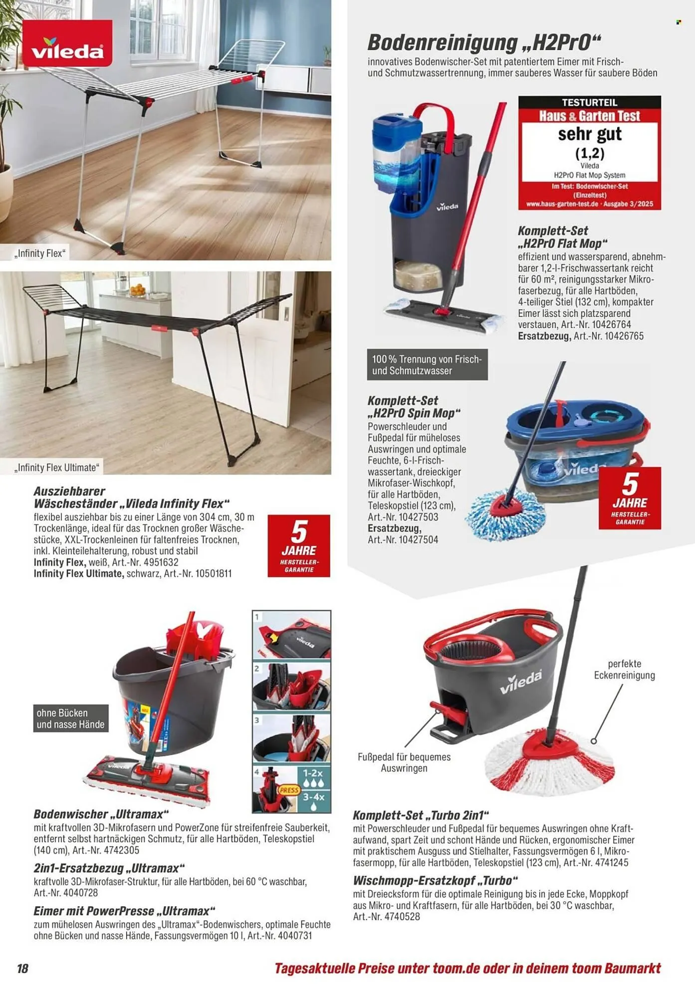 Toom Baumarkt Prospekt von 14. Februar bis 30. April 2026 - Prospekt seite 18