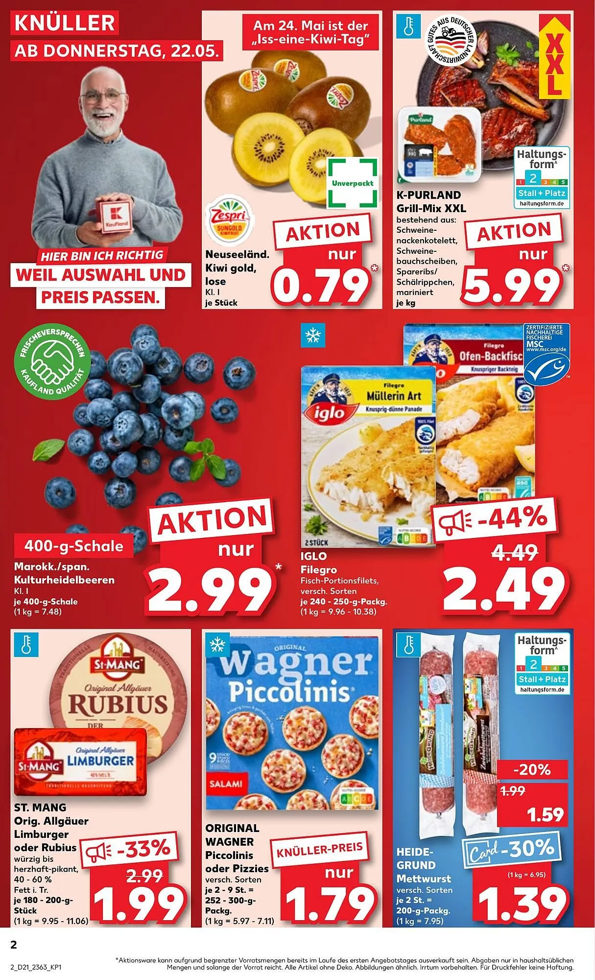 Kaufland Prospekt von 21. Mai bis 27. Mai 2025 - Prospekt seite 2