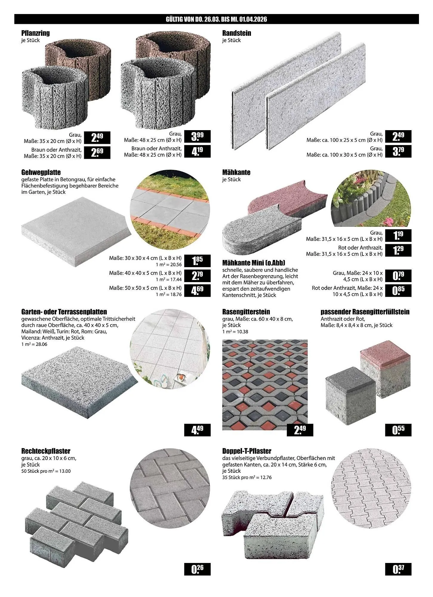 V Baumarkt Prospekt von 26. März bis 2. April 2026 - Prospekt seite 4