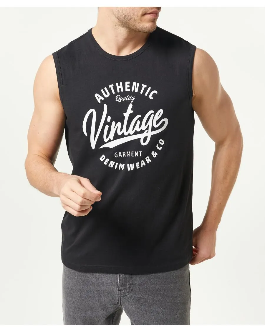 Tanktop mit Schriftzug