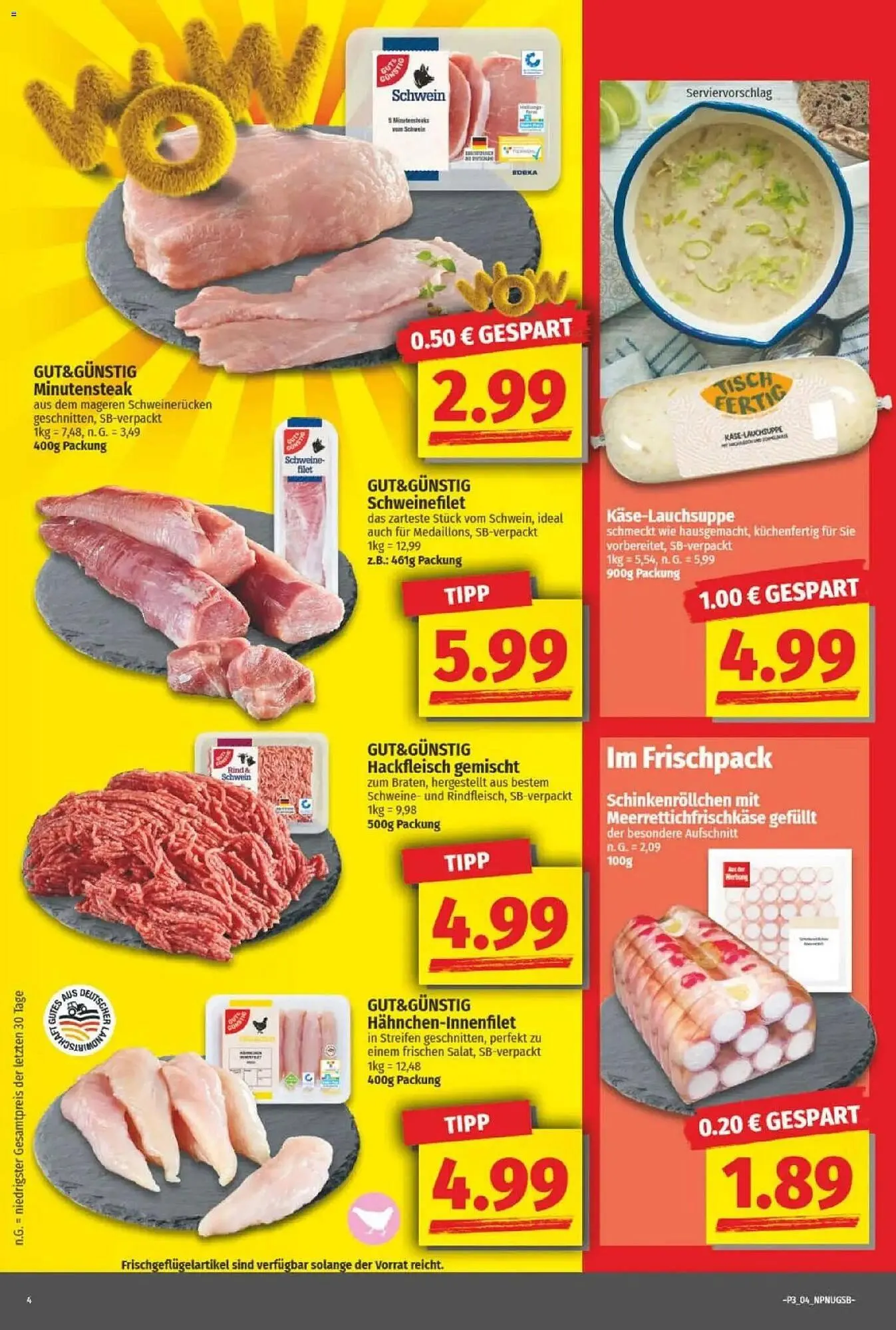 NP Discount Prospekt von 11. Januar bis 17. Januar 2026 - Prospekt seite 4