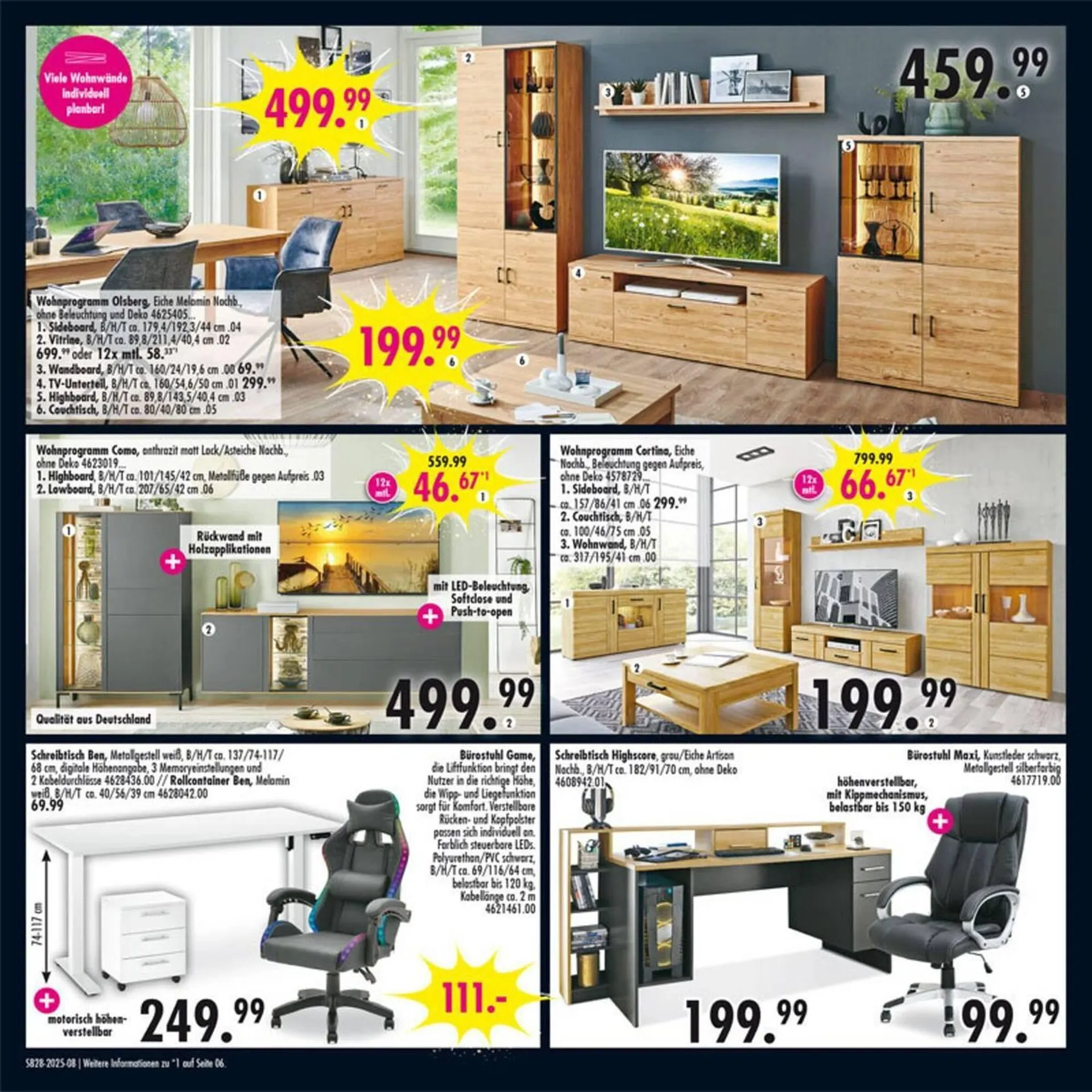 Möbel Boss Prospekt von 7. Juli bis 27. Juli 2025 - Prospekt seite 8
