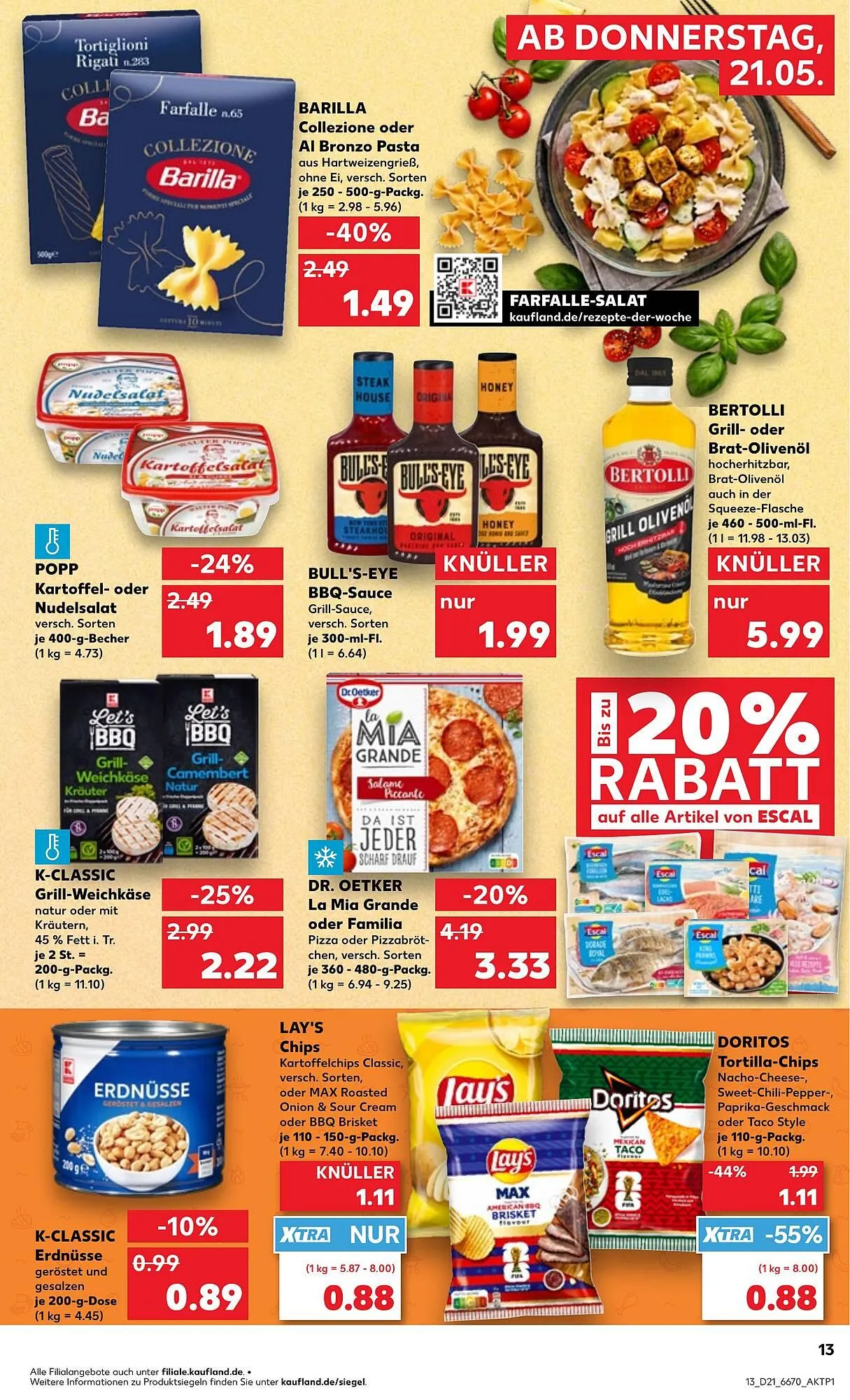 Kaufland Prospekt von 21. Mai bis 27. Mai 2026 - Prospekt seite 13