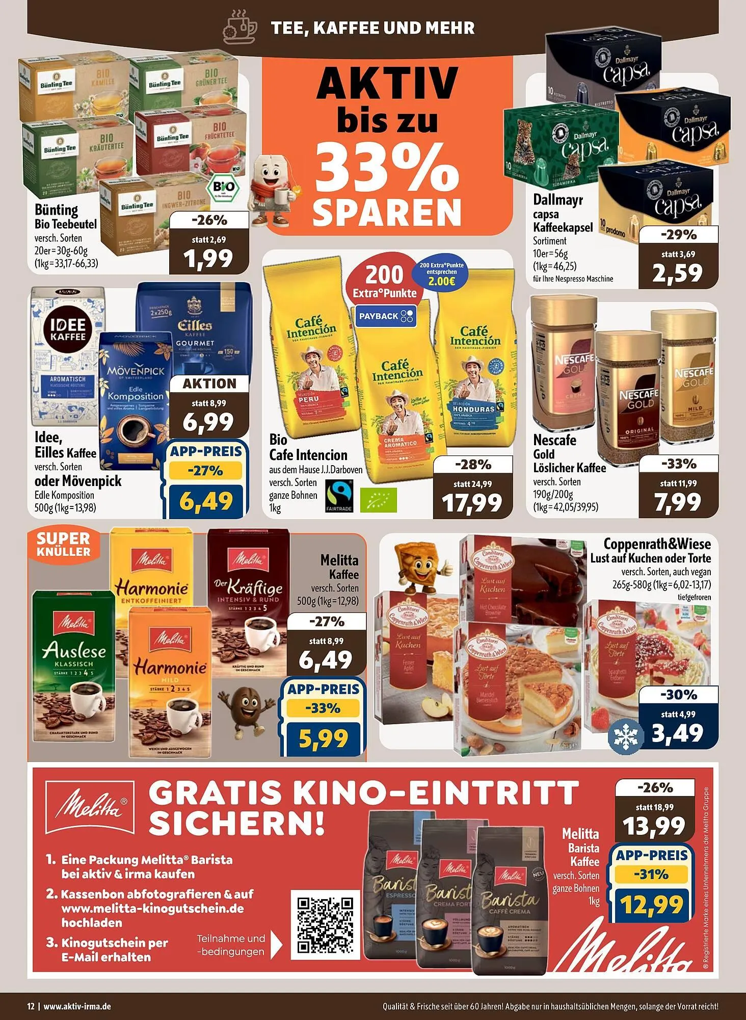 Aktiv Irma Prospekt von 2. März bis 7. März 2026 - Prospekt seite 12