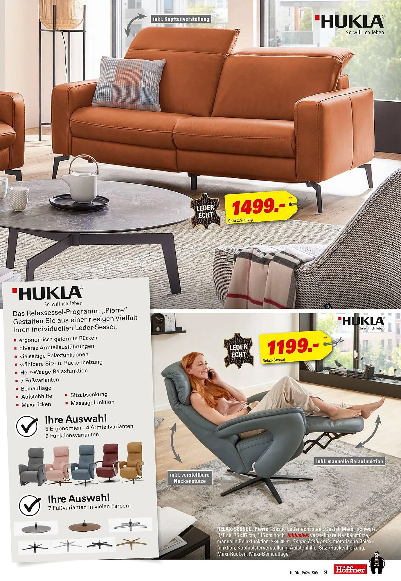 Höffner Prospekt von 30. Juli bis 12. August 2025 - Prospekt seite 9