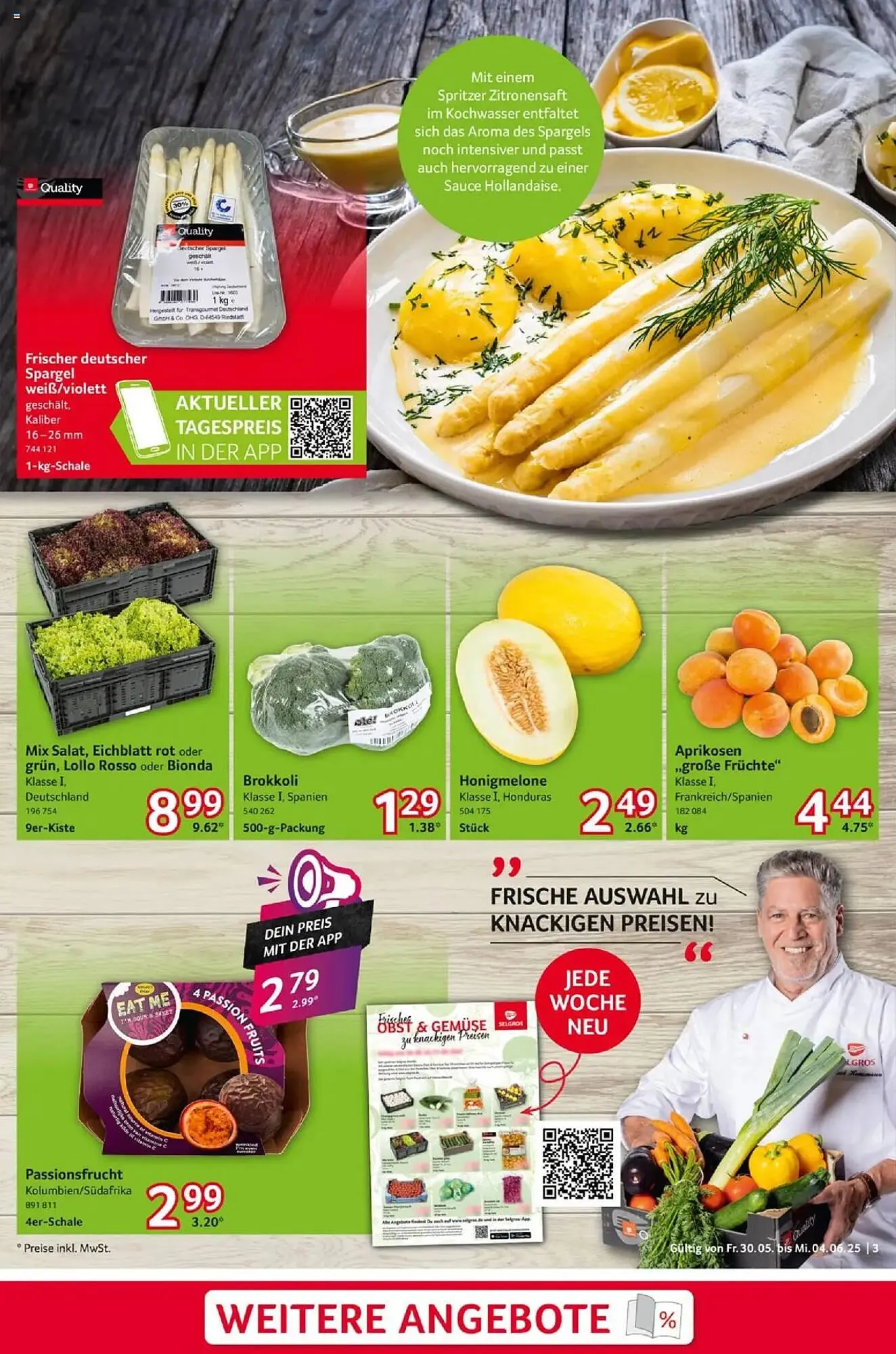 Selgros Prospekt von 30. Mai bis 4. Juni 2025 - Prospekt seite 3