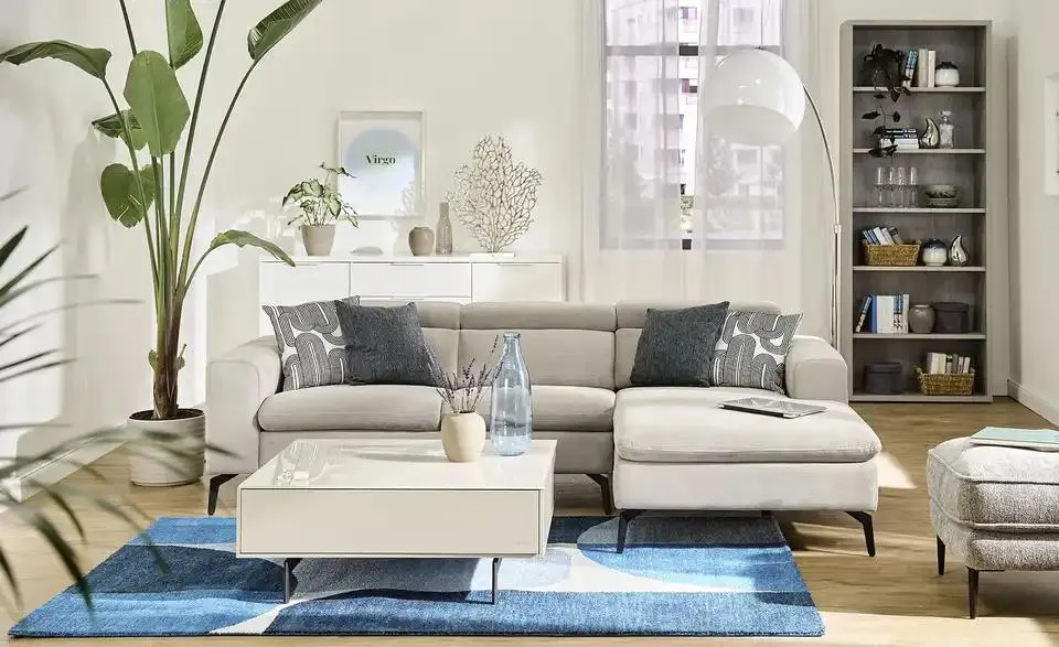 Ecksofa in Cordstoff Liselotta