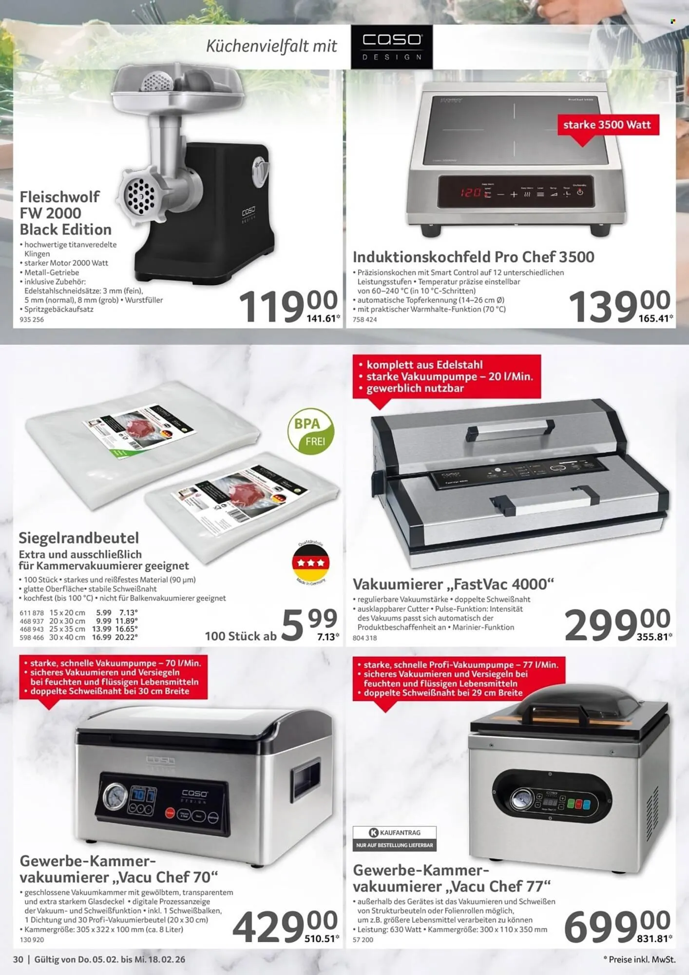 Selgros Prospekt von 5. Februar bis 18. Februar 2026 - Prospekt seite 30