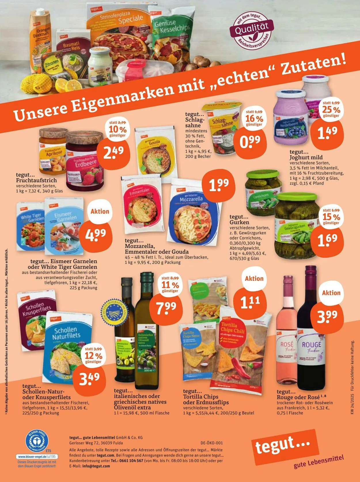 Tegut Aktueller Prospekt von 26. Mai bis 1. Juni 2025 - Prospekt seite 27