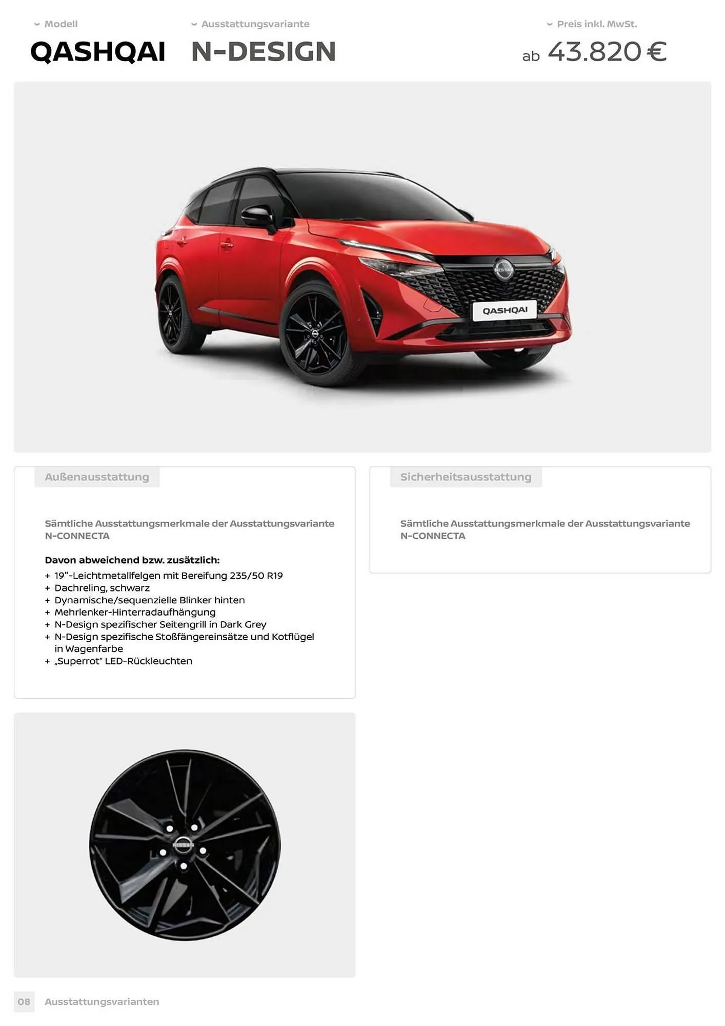 Nissan Prospekt von 3. April bis 30. März 2027 - Prospekt seite 8