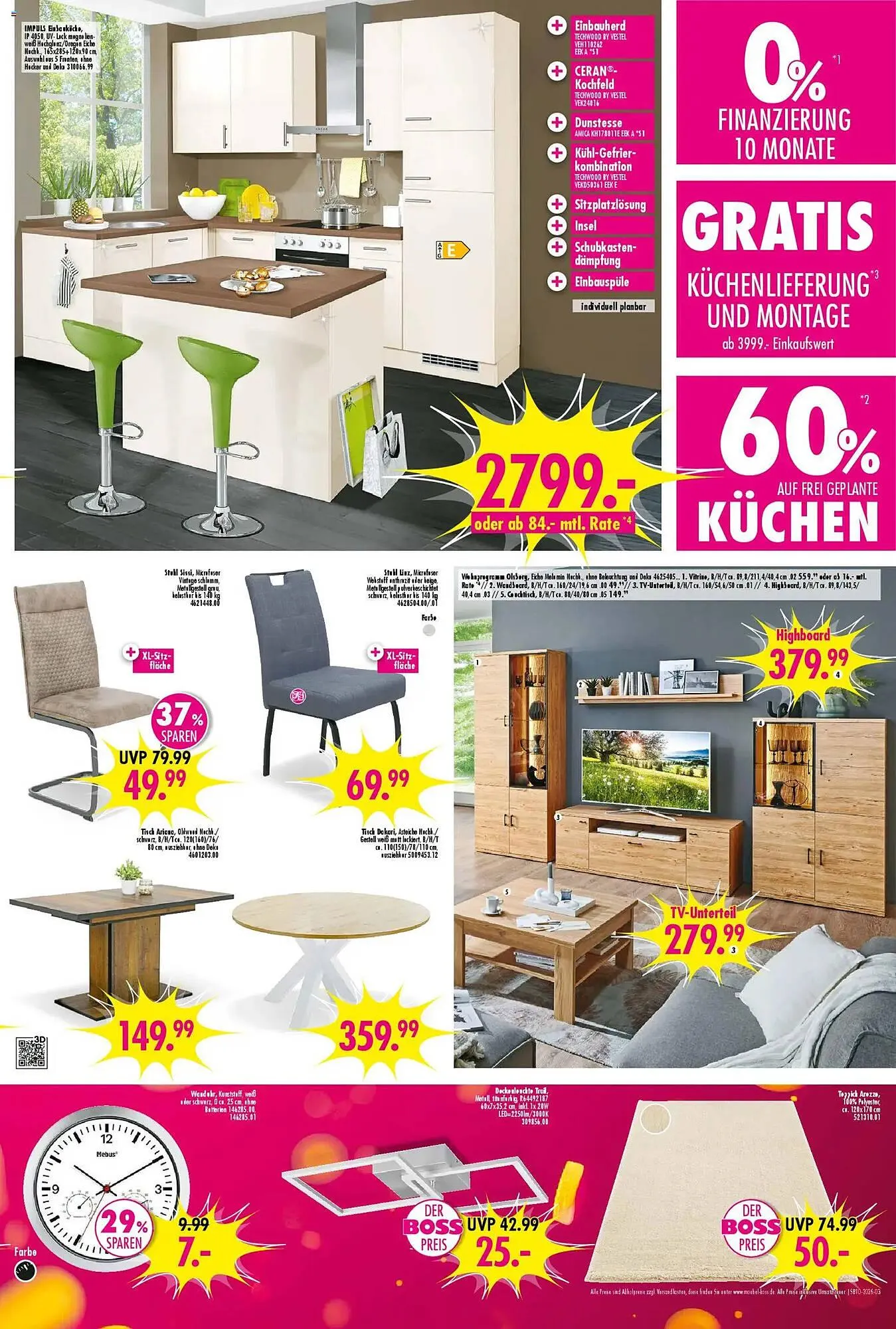 Möbel Boss Prospekt von 28. Februar bis 6. März 2026 - Prospekt seite 3