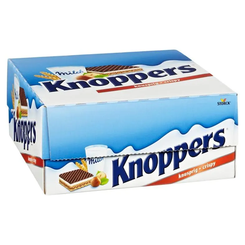 Knoppers Milch-Haselnuss-Schnitte 24 x 25 g (600 g)