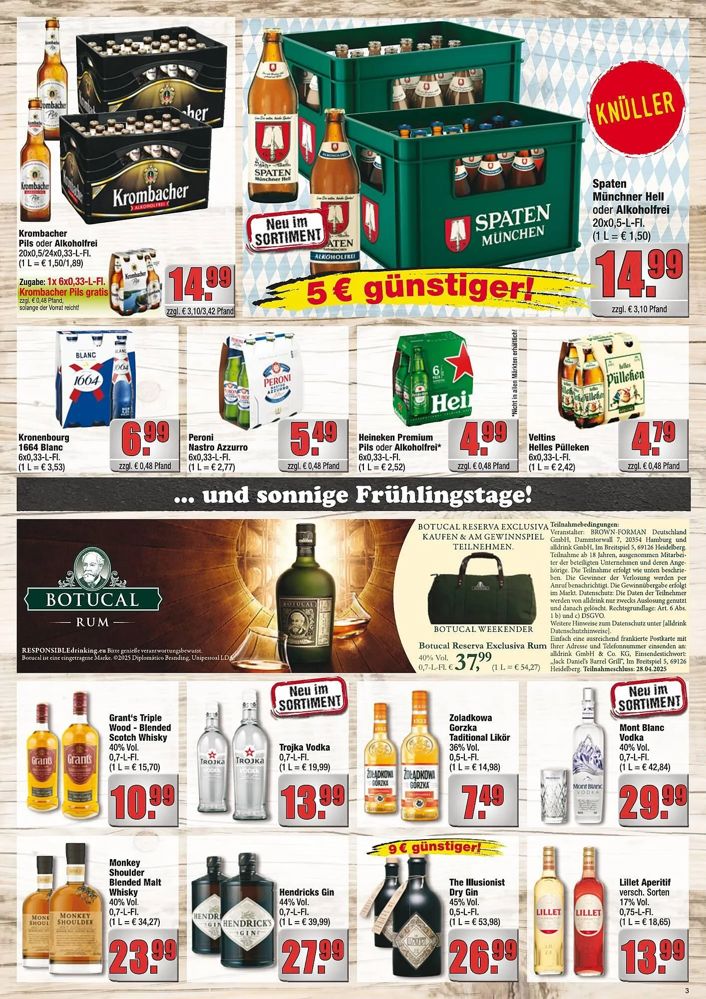 alldrink Prospekt von 14. April bis 26. April 2025 - Prospekt seite 3