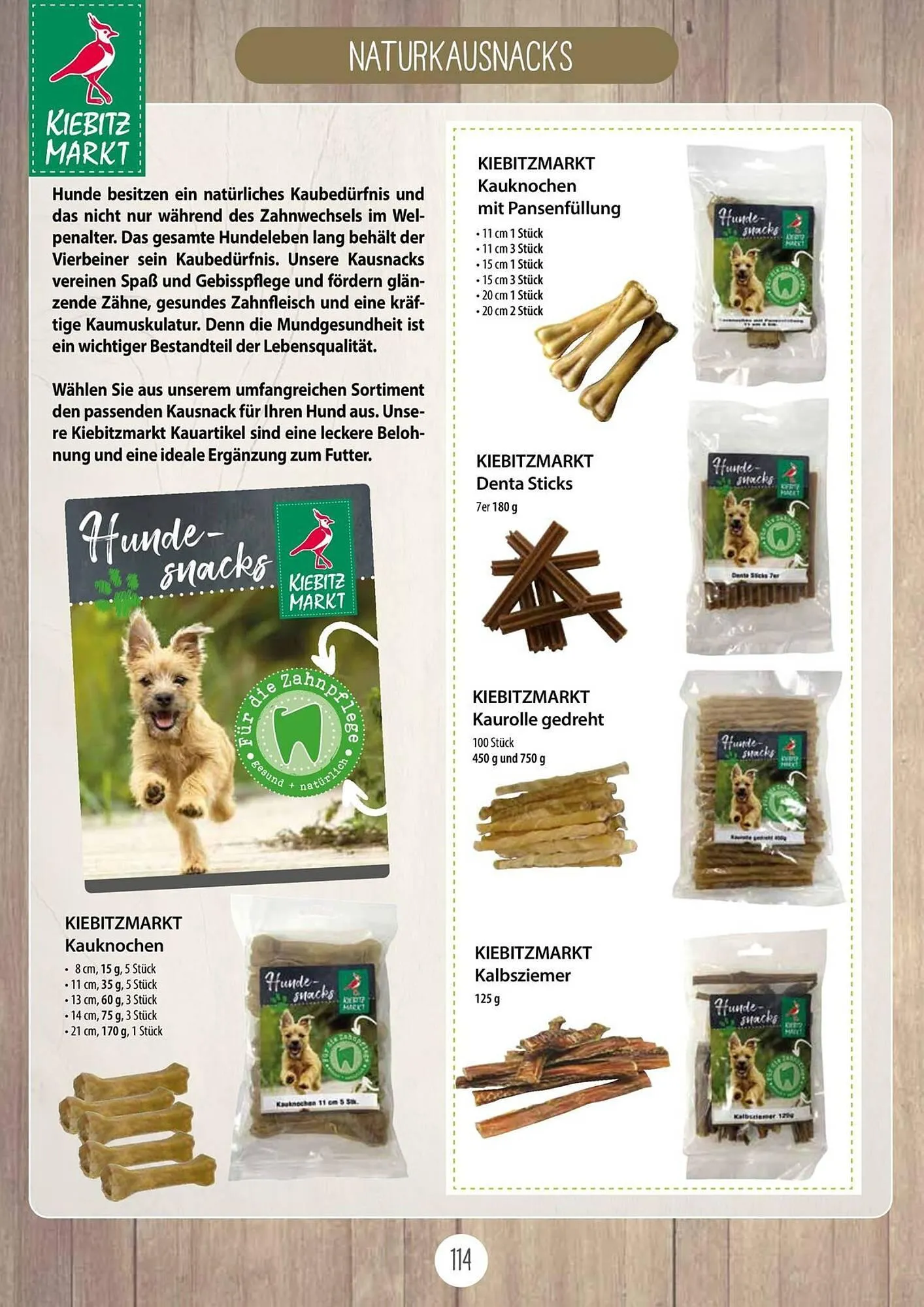 Kiebitzmarkt Prospekt von 16. April bis 31. August 2025 - Prospekt seite 114