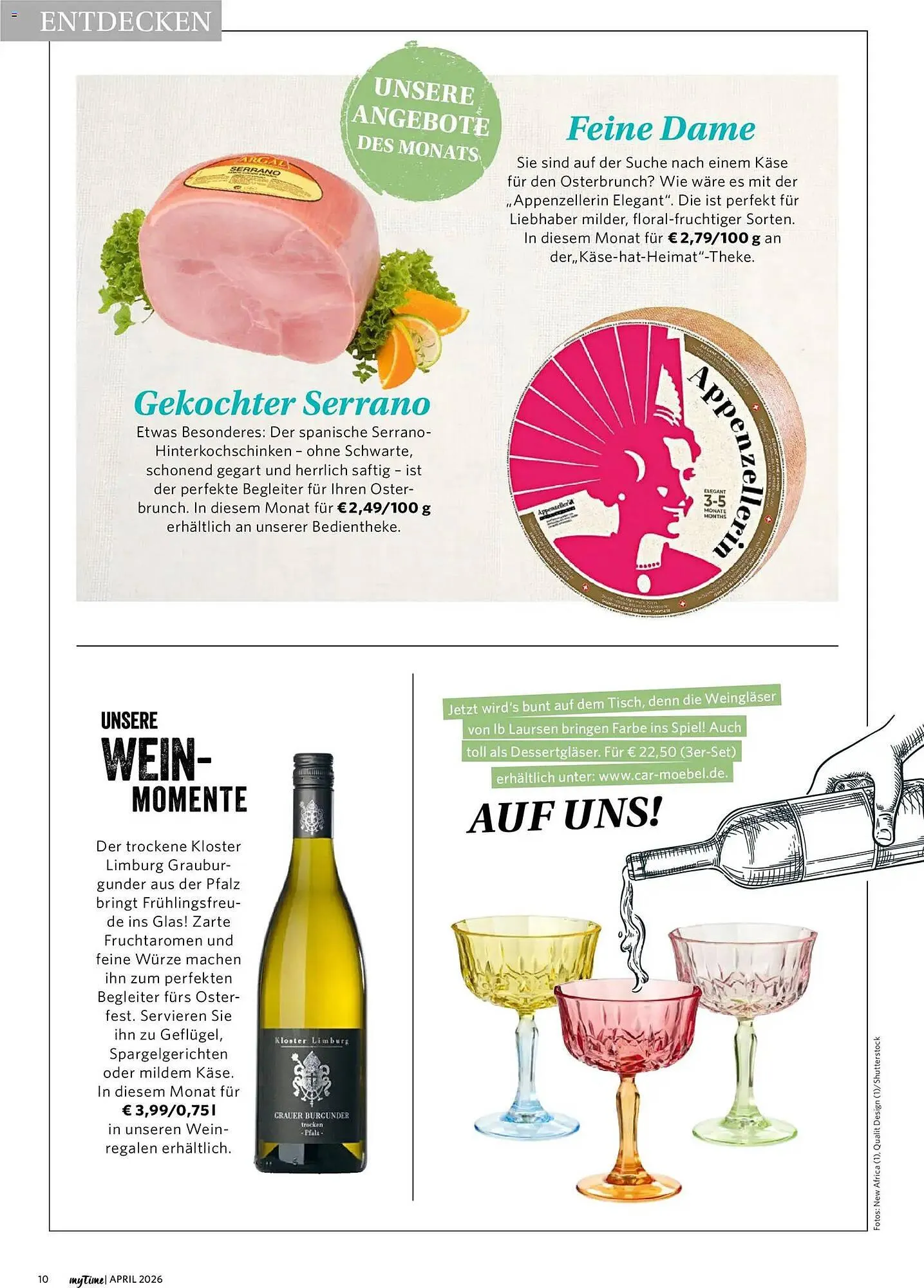 Combi Magazine von 1. April bis 30. April 2026 - Prospekt seite 10