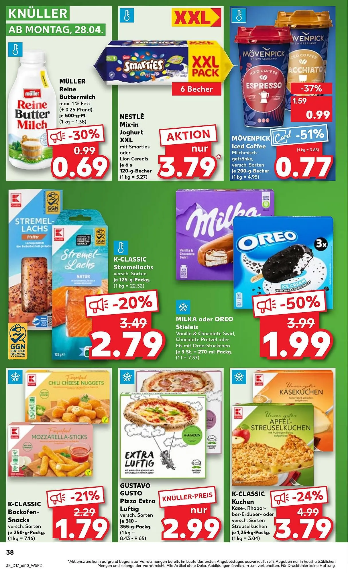 Kaufland Prospekt von 24. April bis 30. April 2025 - Prospekt seite 38