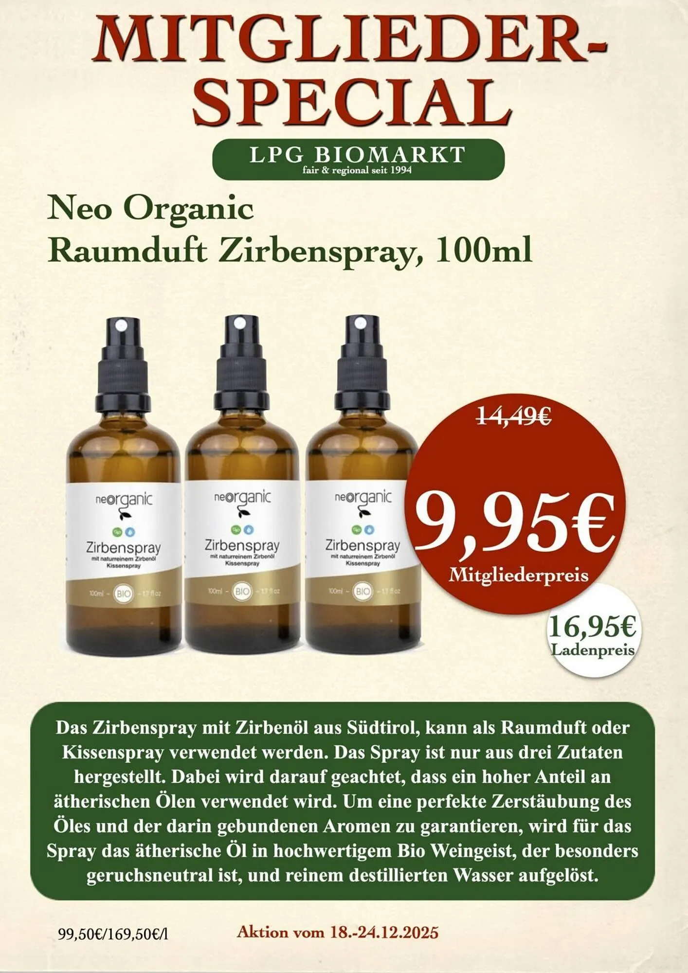 LPG Biomarkt Prospekt von 18. Dezember bis 24. Dezember 2025 - Prospekt seite 20