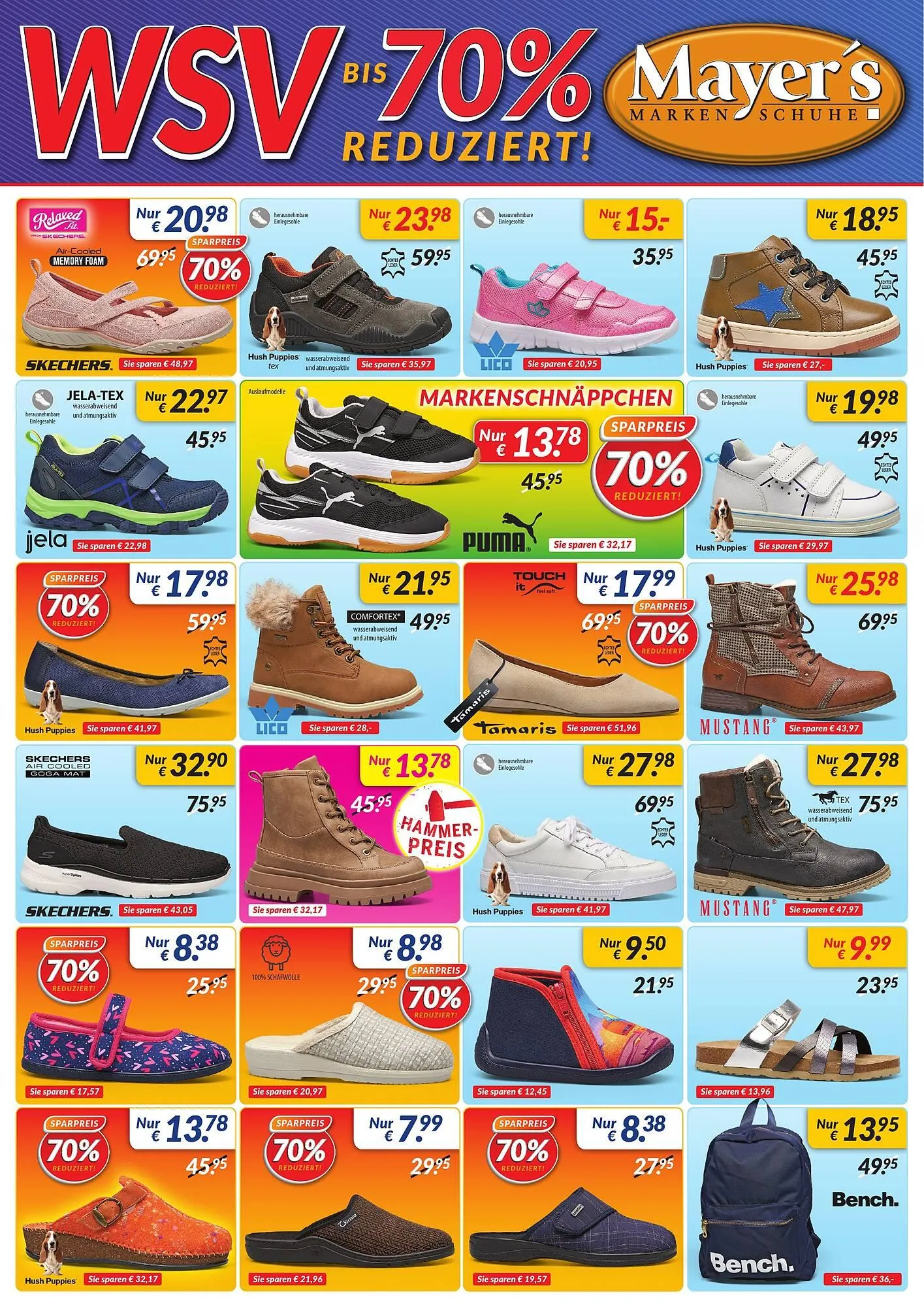 Mayer's Markenschuhe Prospekt von 18. Januar bis 8. Februar 2025 - Prospekt seite 3