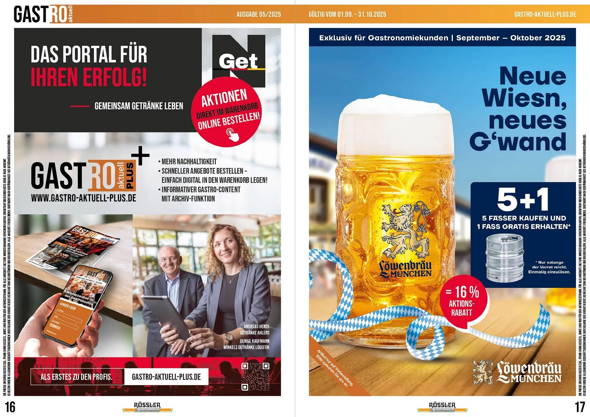 Getränke Rössler Prospekt von 1. Oktober bis 31. Oktober 2025 - Prospekt seite 9