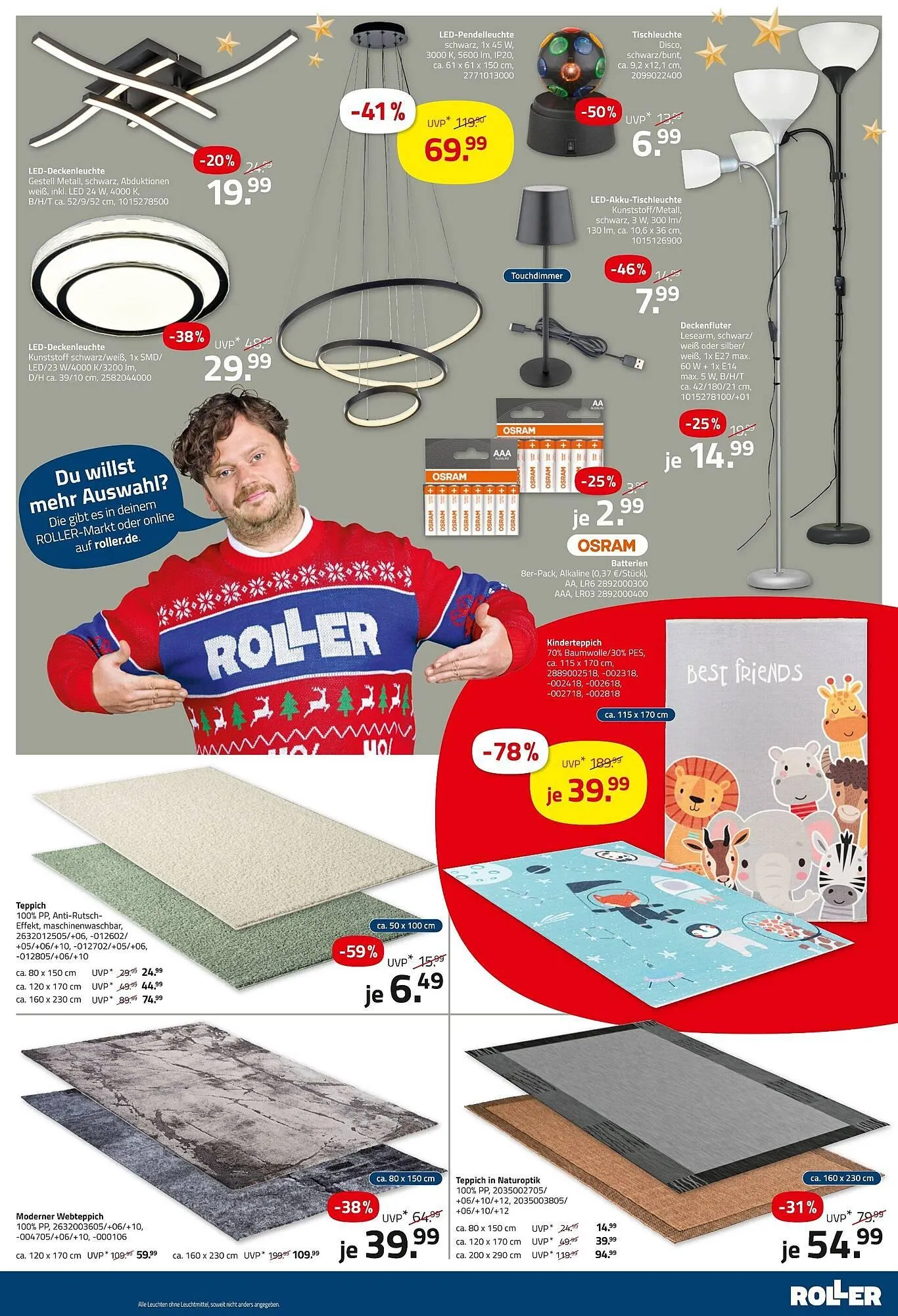 ROLLER Prospekt von 21. Dezember bis 27. Dezember 2025 - Prospekt seite 13