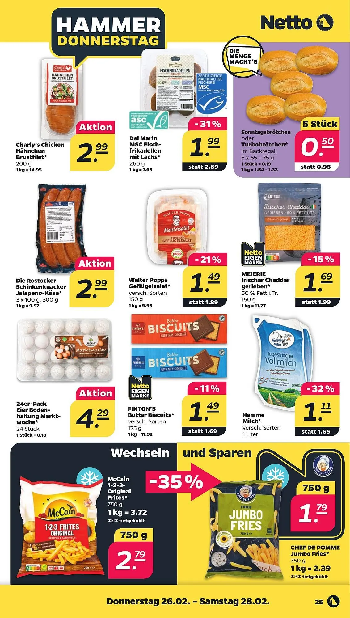 NETTO Prospekt von 23. Februar bis 28. Februar 2026 - Prospekt seite 31
