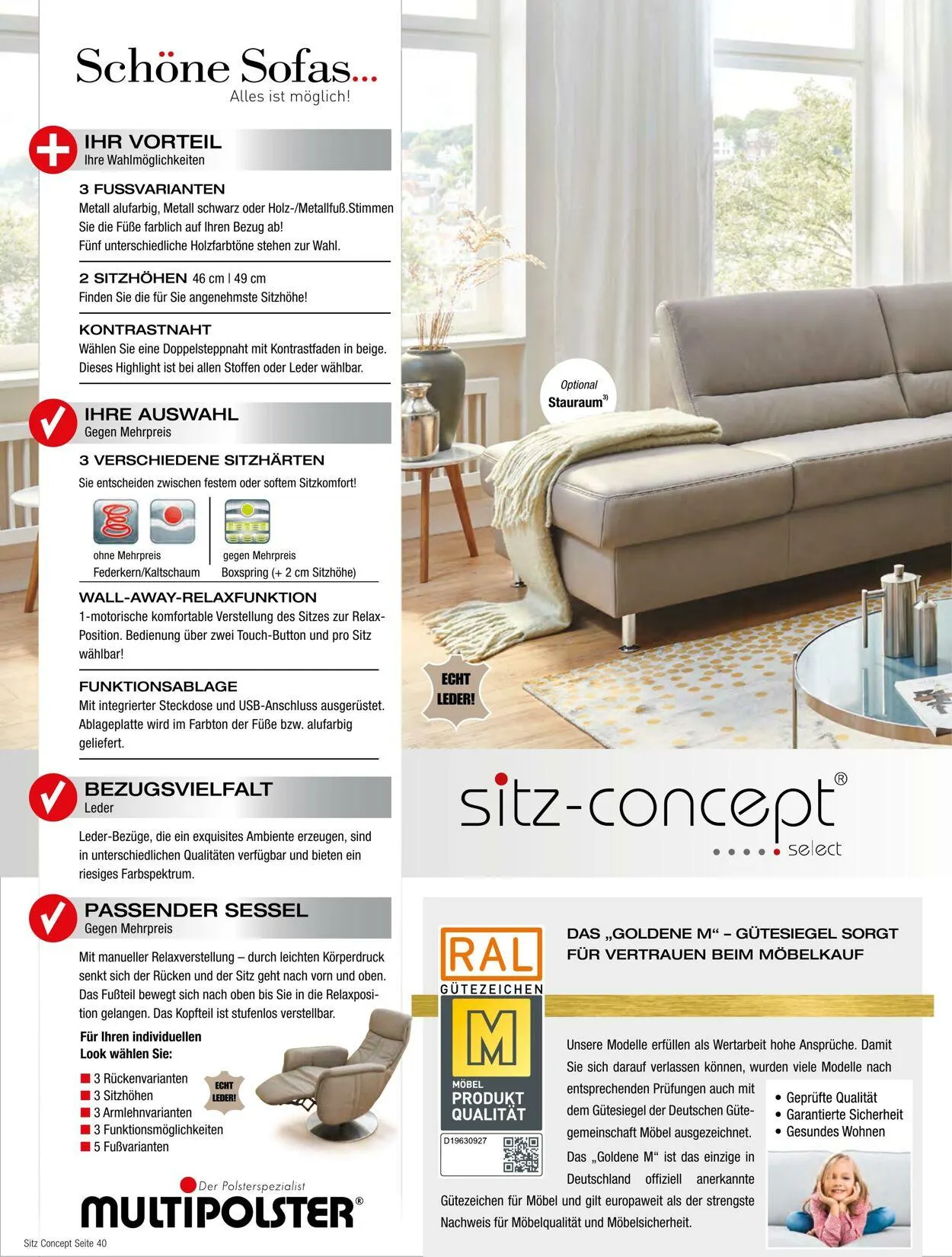 Multipolster Aktueller Prospekt von 2. Juni bis 16. Juni 2025 - Prospekt seite 40