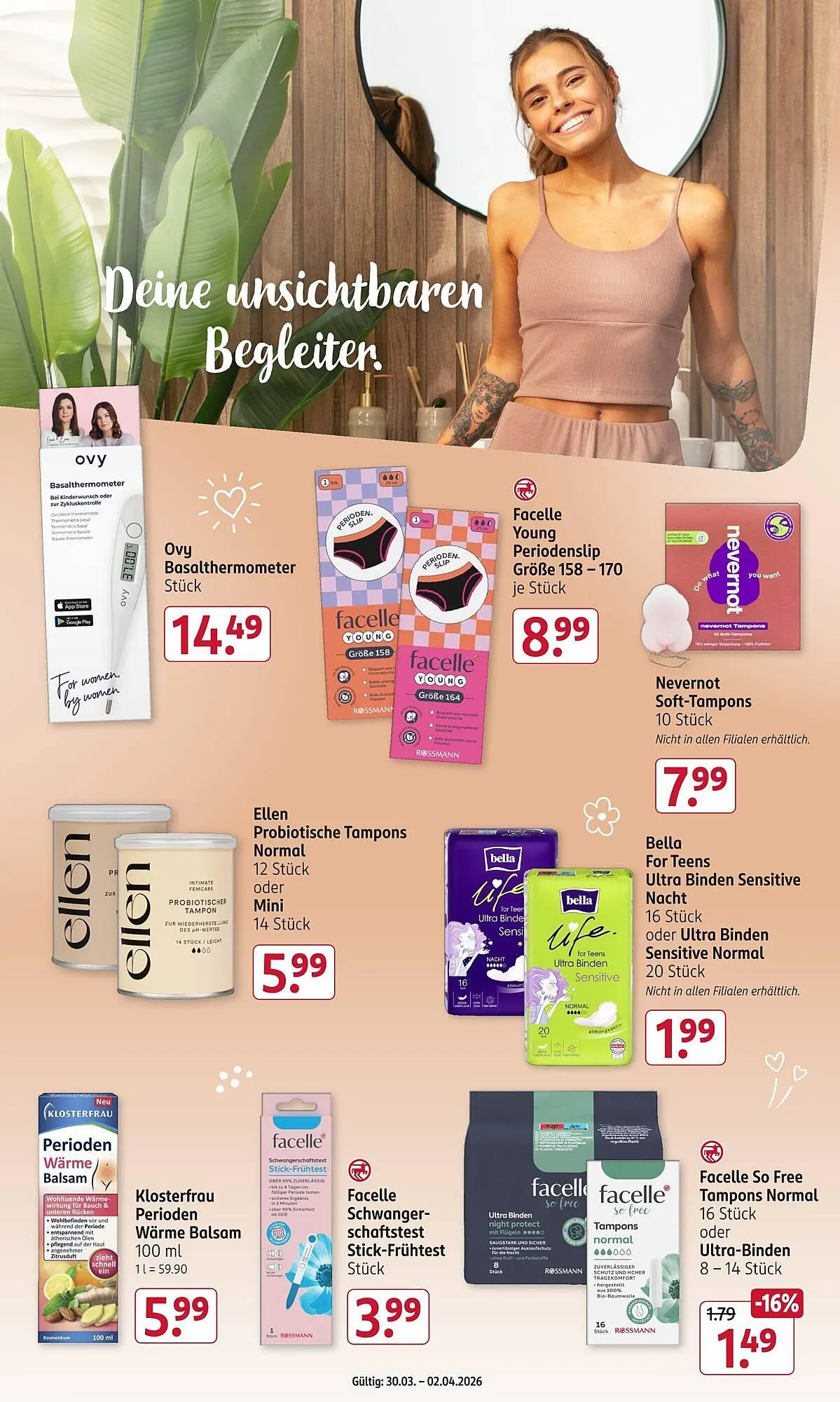 Rossmann Prospekt von 30. März bis 2. April 2026 - Prospekt seite 16