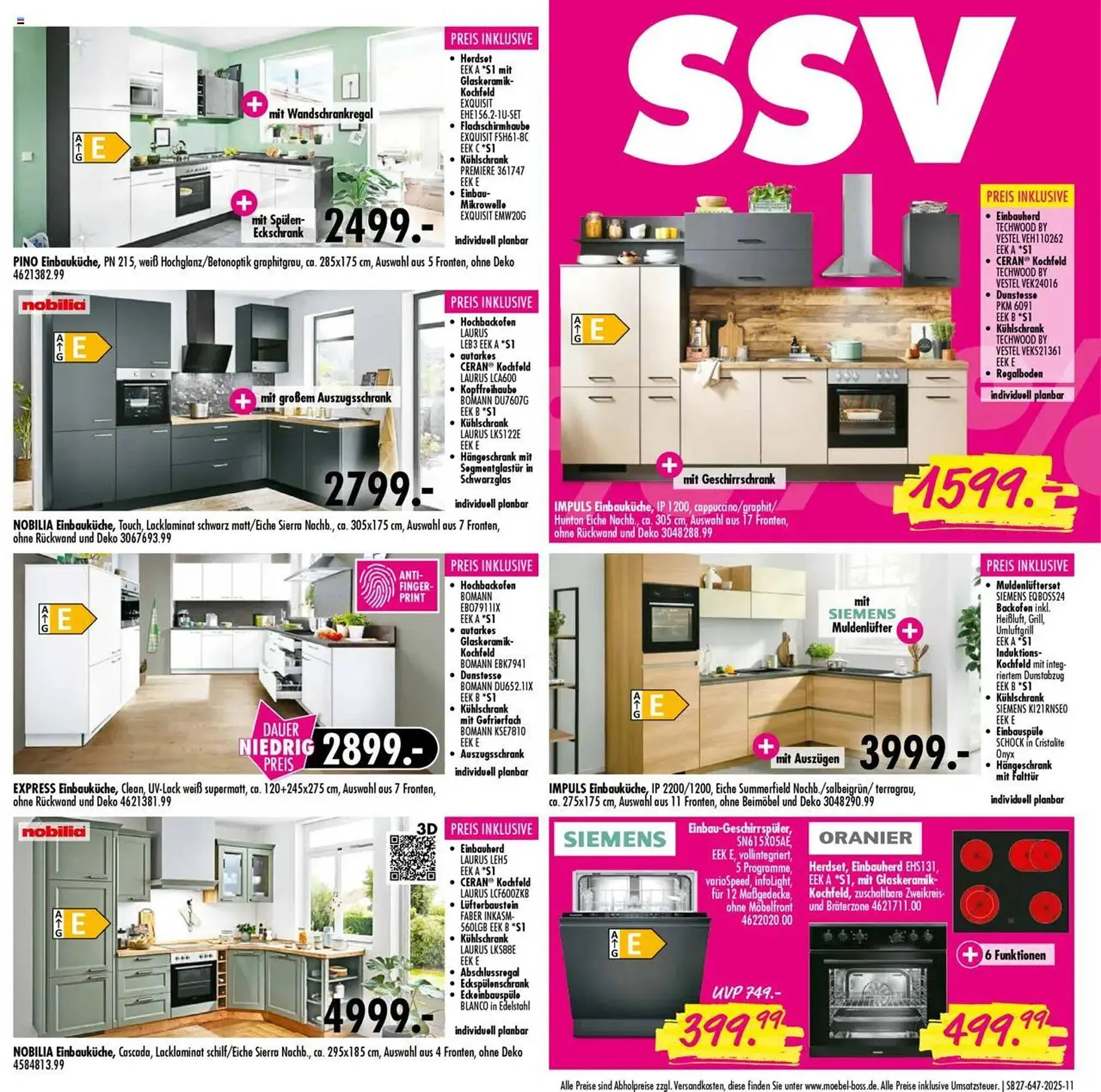 Möbel Boss Prospekt von 30. Juni bis 6. Juli 2025 - Prospekt seite 11