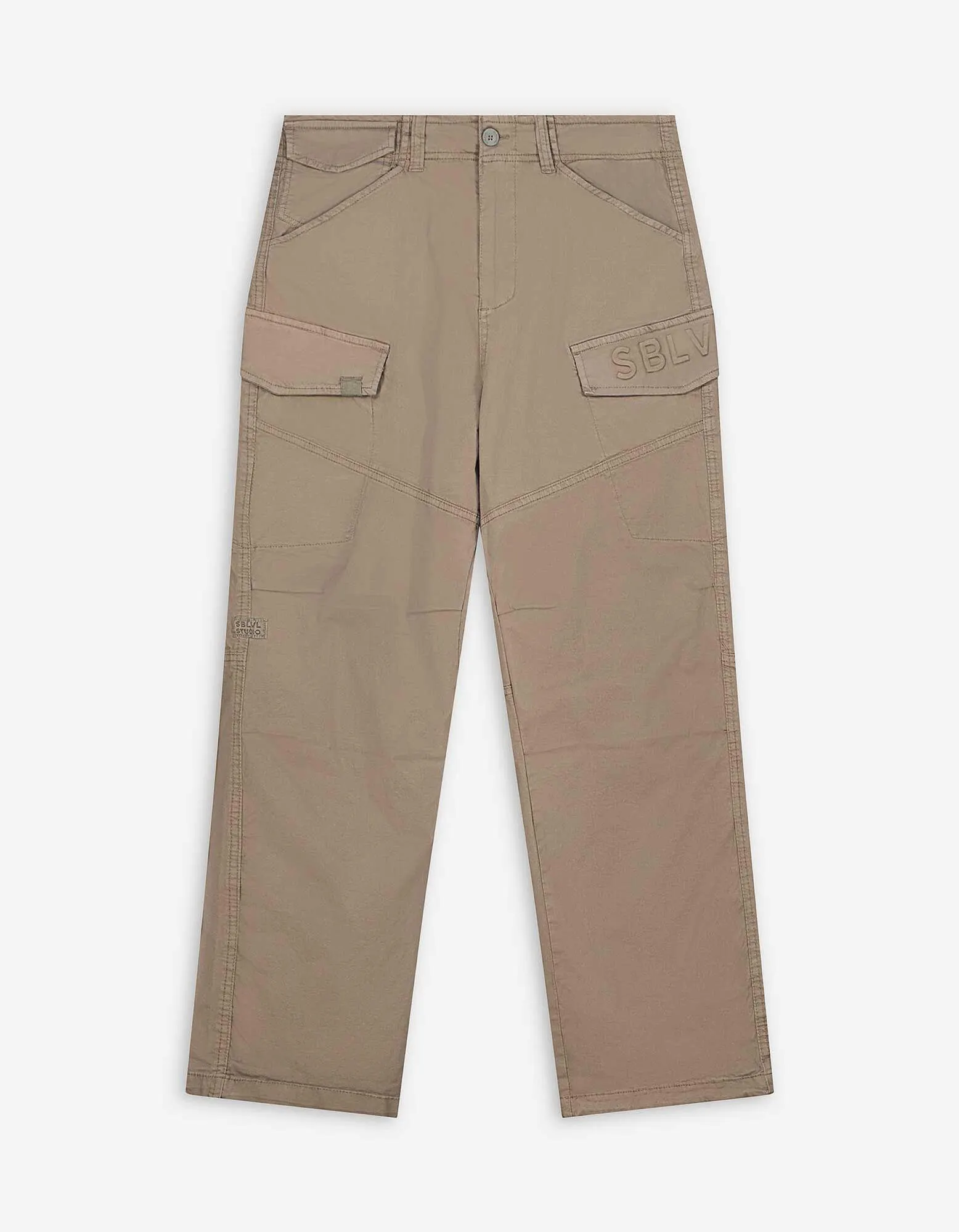 Cargohose - Baggy Fit - dunkelgrün