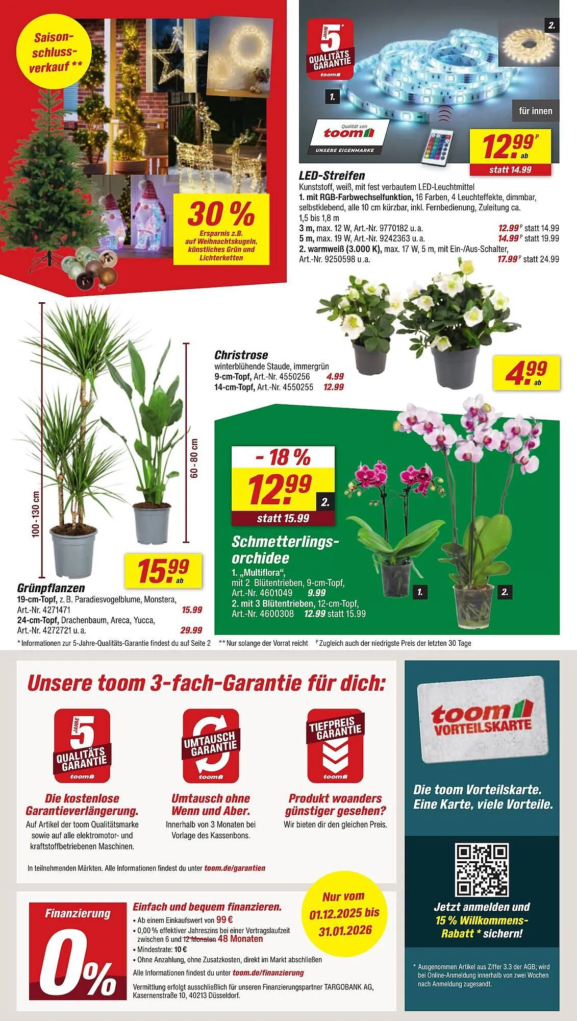 Toom Baumarkt Prospekt von 13. Dezember bis 24. Dezember 2025 - Prospekt seite 2