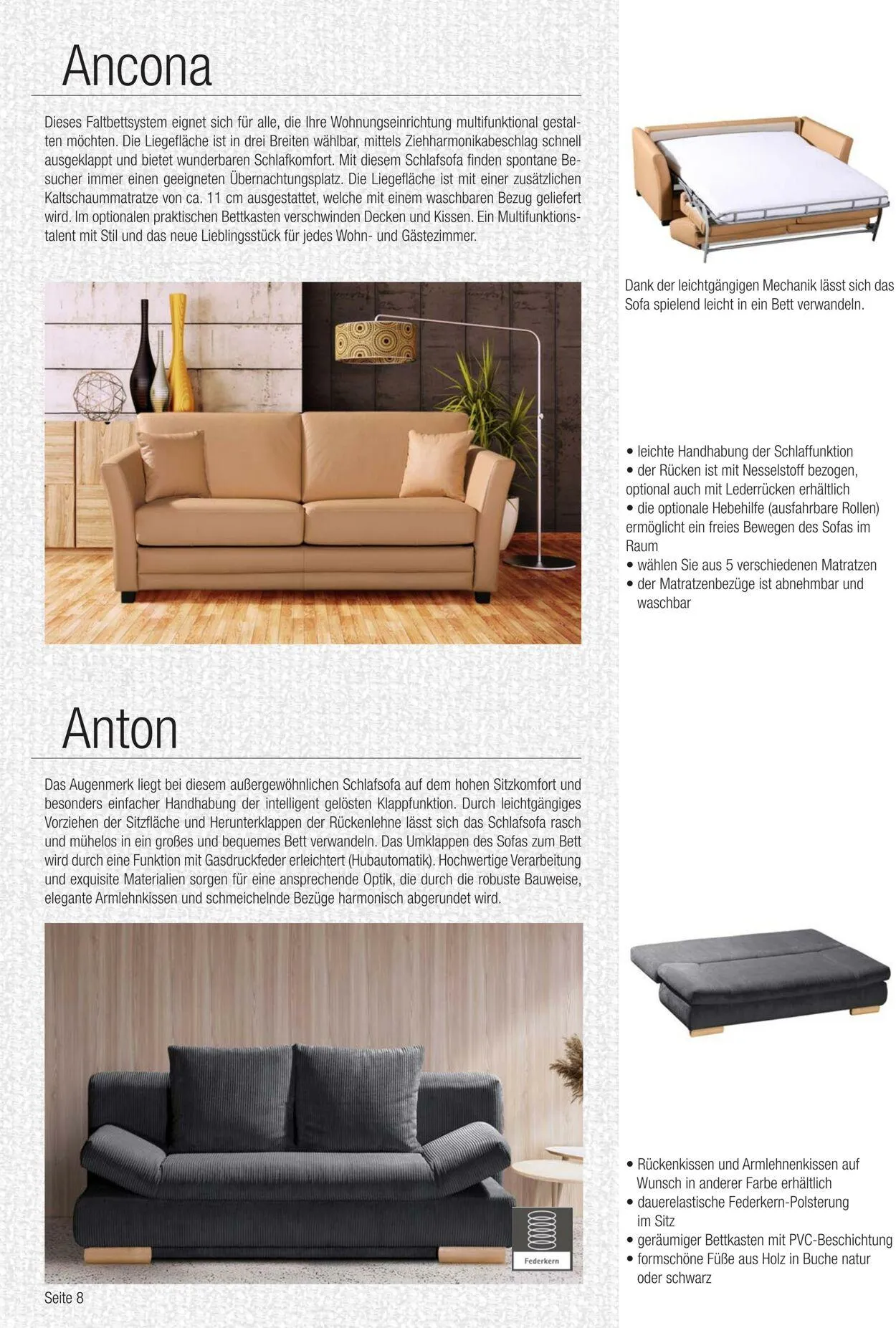 Multipolster Aktueller Prospekt von 2. Juni bis 16. Juni 2025 - Prospekt seite 8