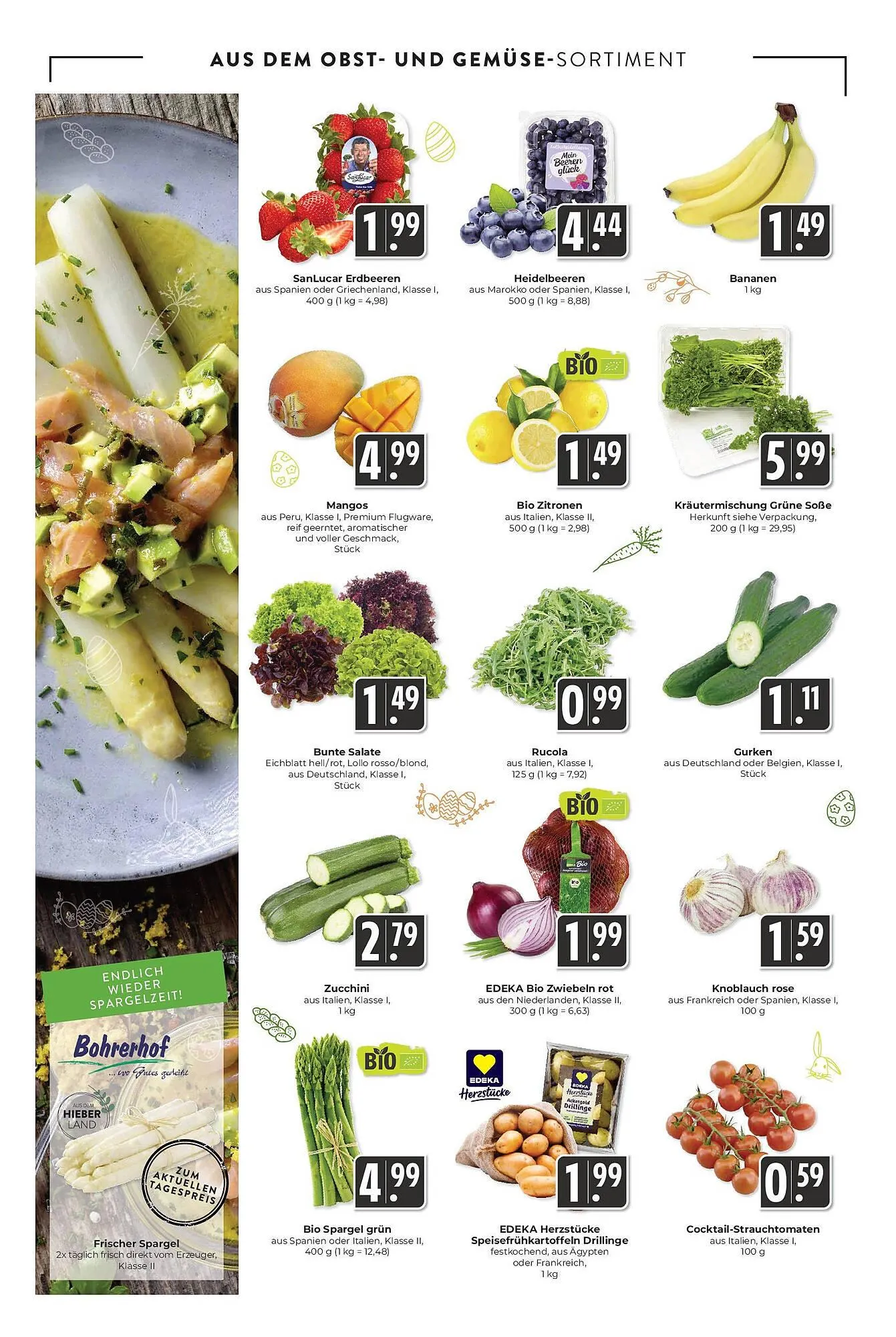 Hieber's Frische Center Prospekt von 13. April bis 19. April 2025 - Prospekt seite 11