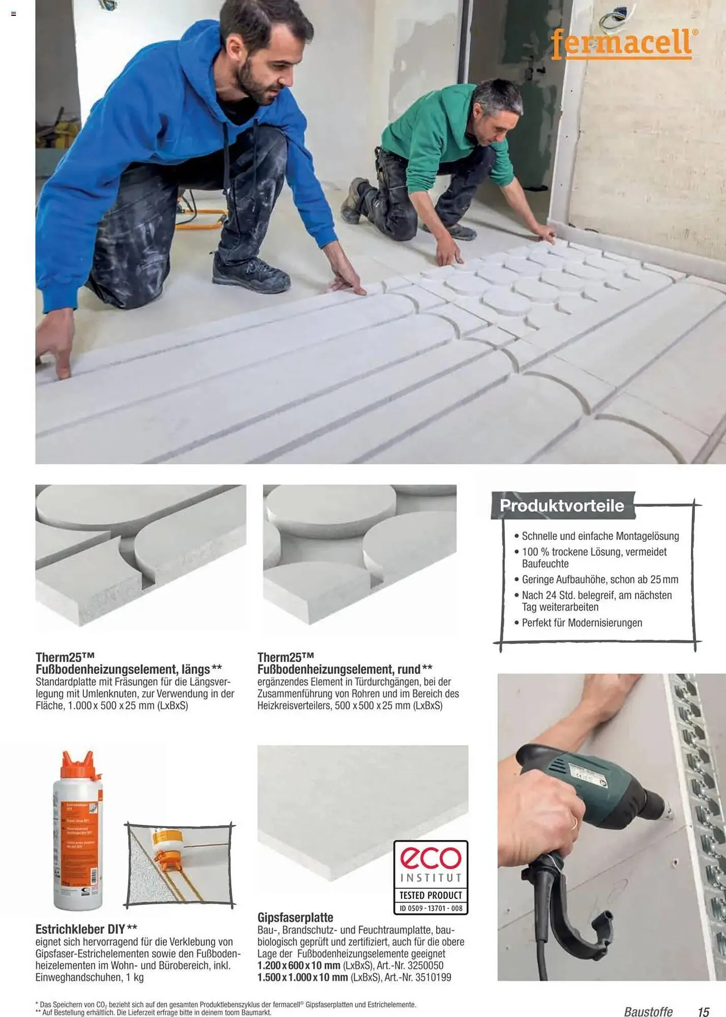 toom Baumarkt Prospekt von 4. März bis 30. Juni 2025 - Prospekt seite 15