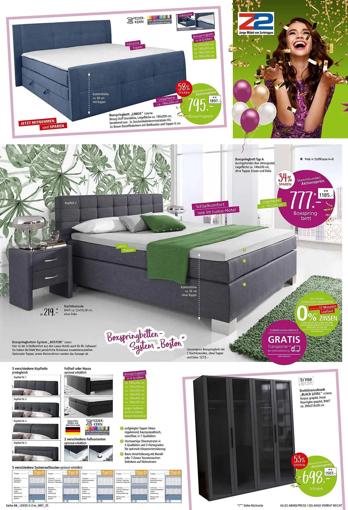 Zurbrüggen Prospekt von 17. Mai bis 14. Juni 2025 - Prospekt seite 4