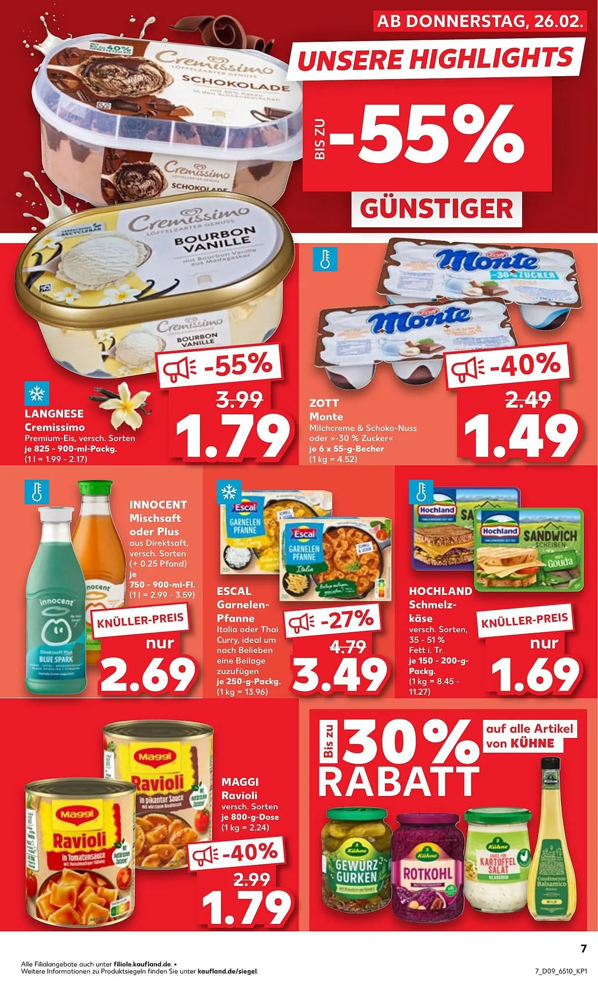 Kaufland Prospekt von 25. Februar bis 3. März 2026 - Prospekt seite 7