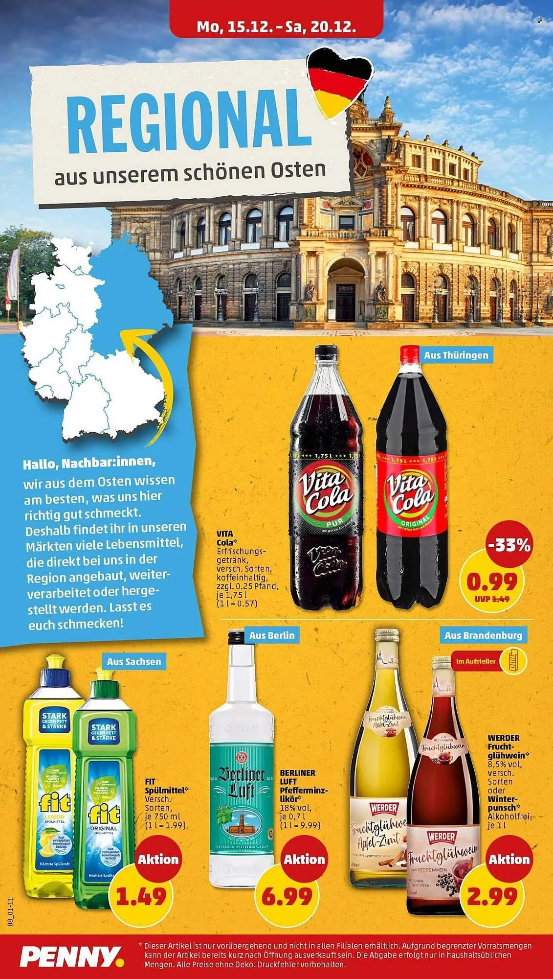 PENNY Prospekt von 15. Dezember bis 20. Dezember 2025 - Prospekt seite 12