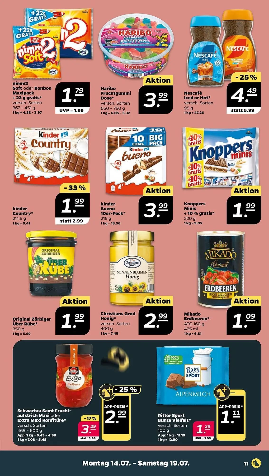 NETTO Prospekt von 14. Juli bis 19. Juli 2025 - Prospekt seite 11
