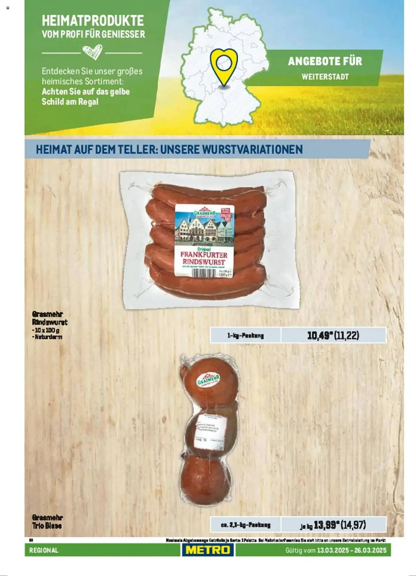 METRO Prospekt von 13. März bis 26. März 2025 - Prospekt seite 36