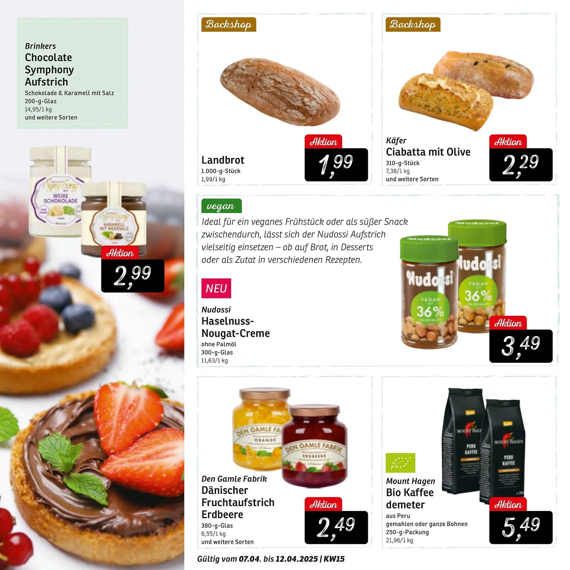 KONSUM Prospekt von 7. April bis 12. April 2025 - Prospekt seite 8