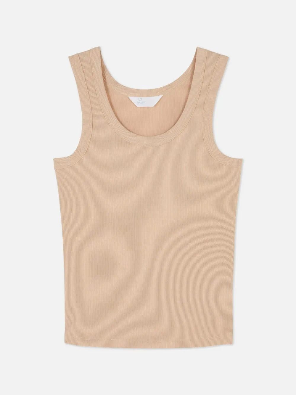 Geripptes Modal-Schlafanzugtop