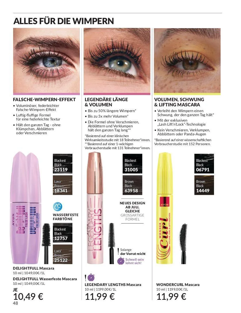 Avon Aktueller Prospekt von 4. Juni bis 18. Juni 2025 - Prospekt seite 48