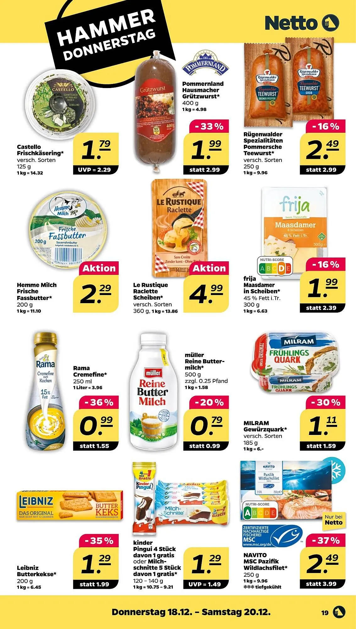 NETTO Prospekt von 15. Dezember bis 20. Dezember 2025 - Prospekt seite 21