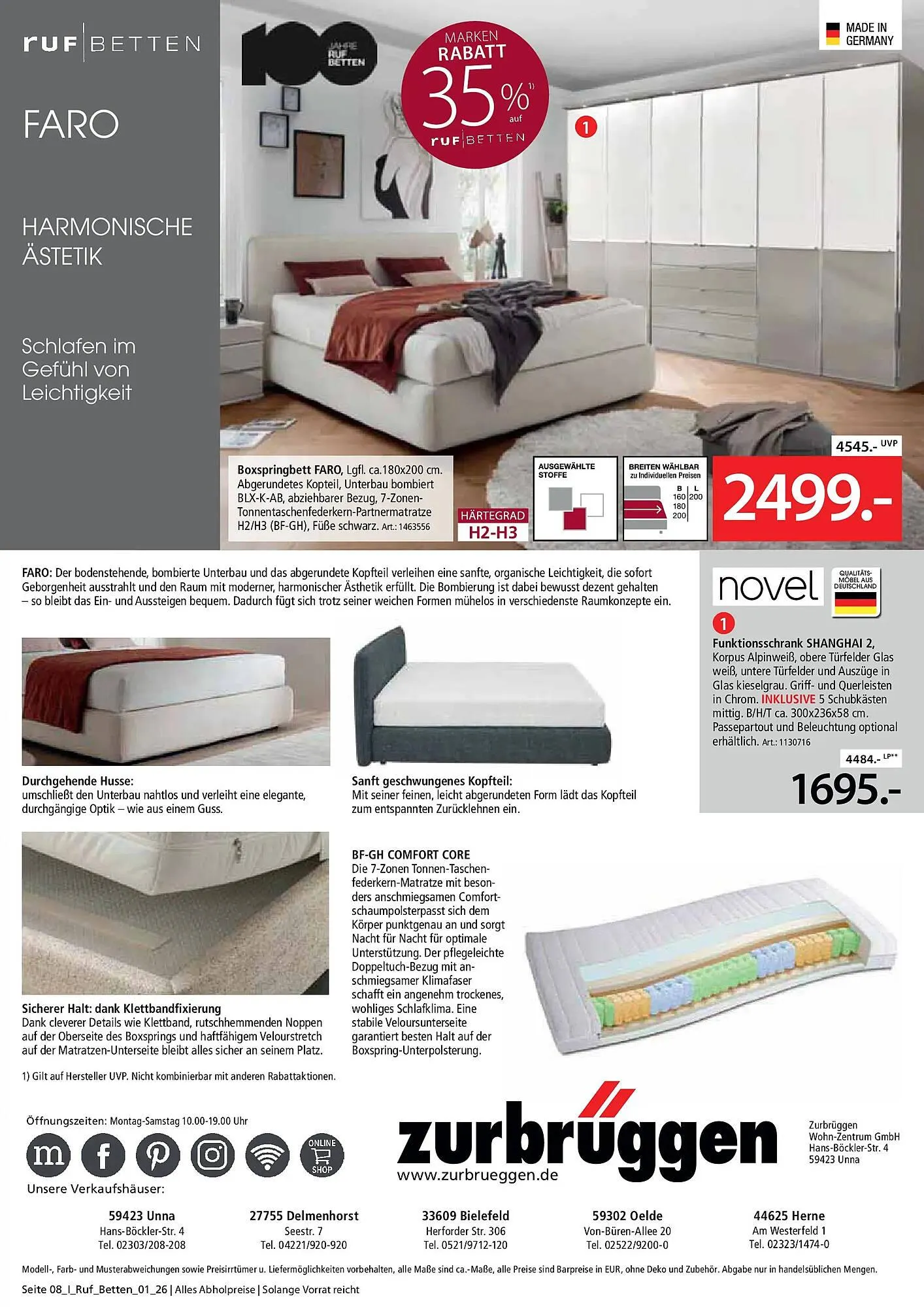 Zurbrüggen Prospekt von 18. April bis 30. Juni 2026 - Prospekt seite 8