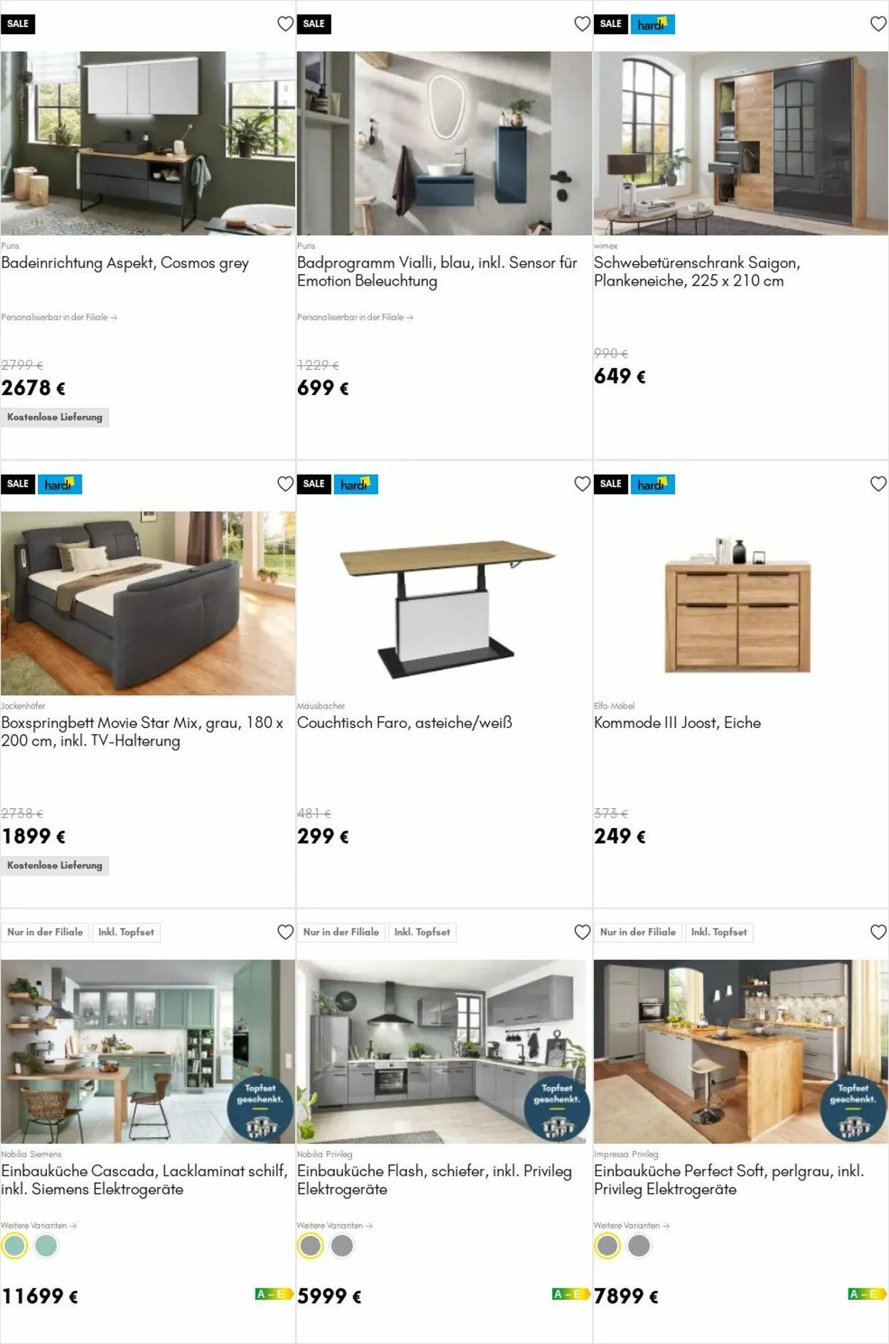 HARDECK Aktueller Prospekt von 3. November bis 12. November 2025 - Prospekt seite 29