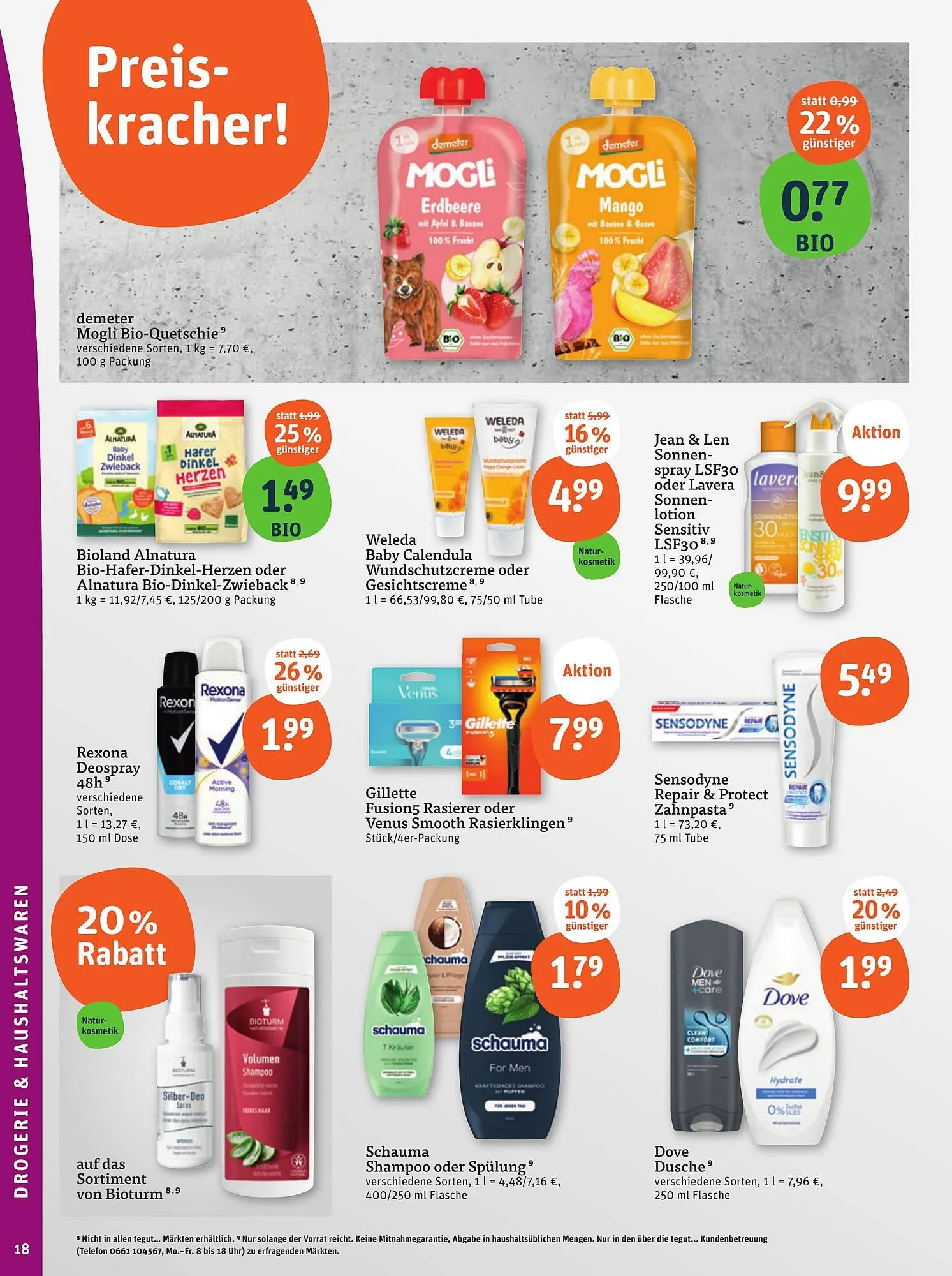 basic Prospekt von 7. August bis 9. August 2025 - Prospekt seite 20